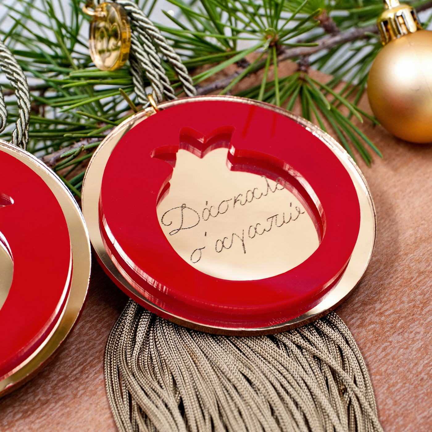 Men's Personalized Pomegranate Lucky Charm — Pendants & charms from Toolittle — additional view 7