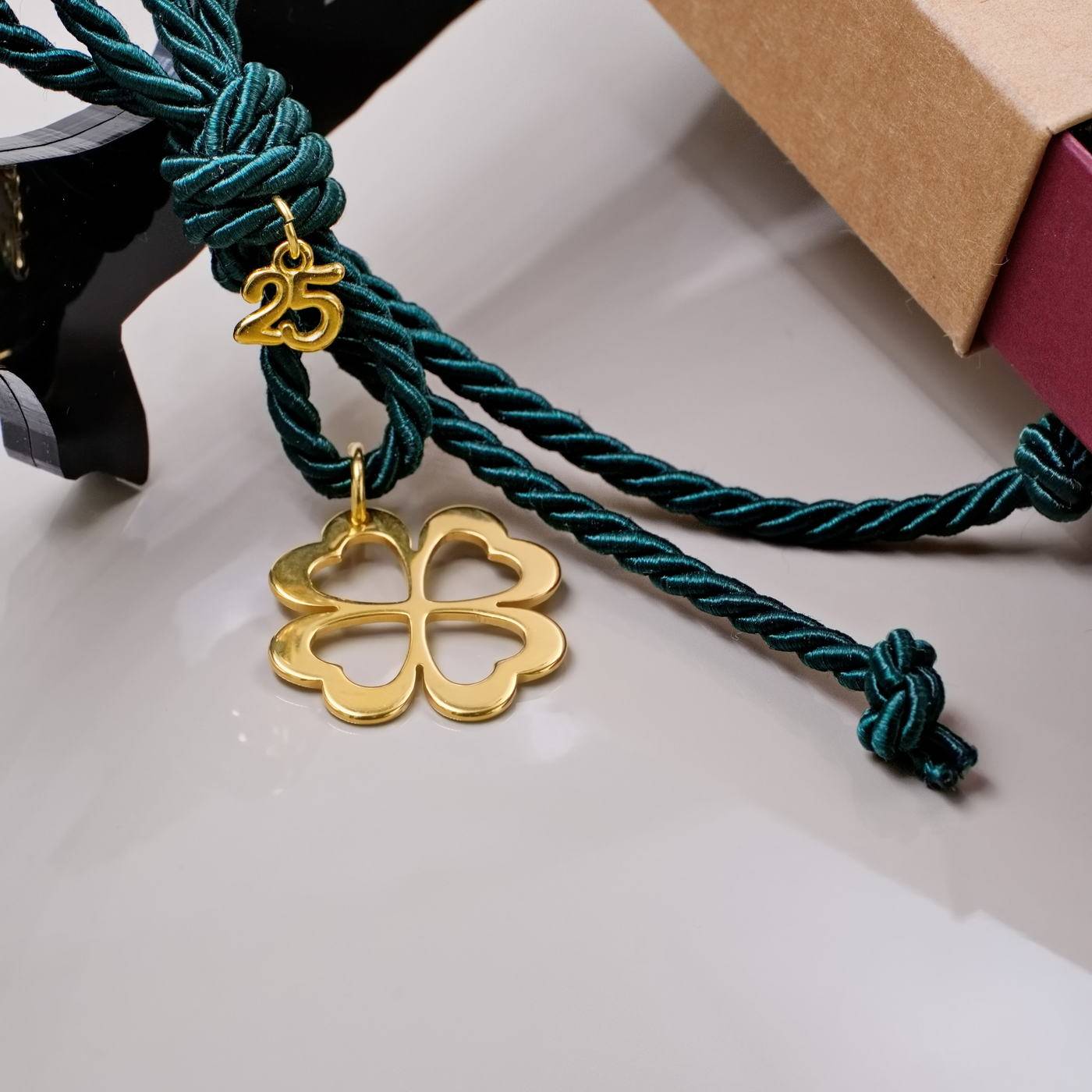 2026 Clover Lucky Charm in a Gift Box — Pendants & charms from Toolittle — additional view 3