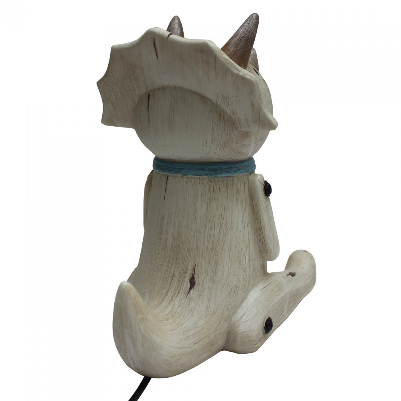 Wood Effect Cute Sitting Triceratops Light — Lighting from Toolittle — additional view 7