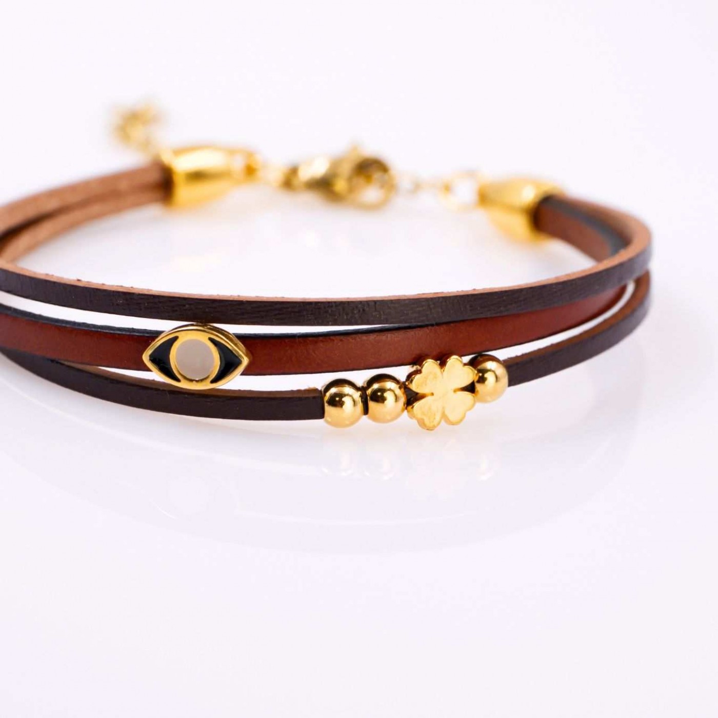Lucky Bracelet 2026 – Enamelled Evil Eye — Pendants & charms from Toolittle — additional view 4