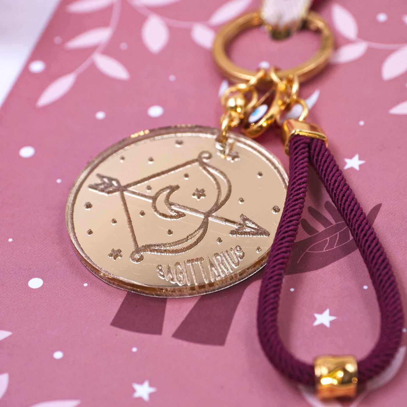 Sagittarius Sign Keychain — Pendants & charms from Toolittle — additional view 3