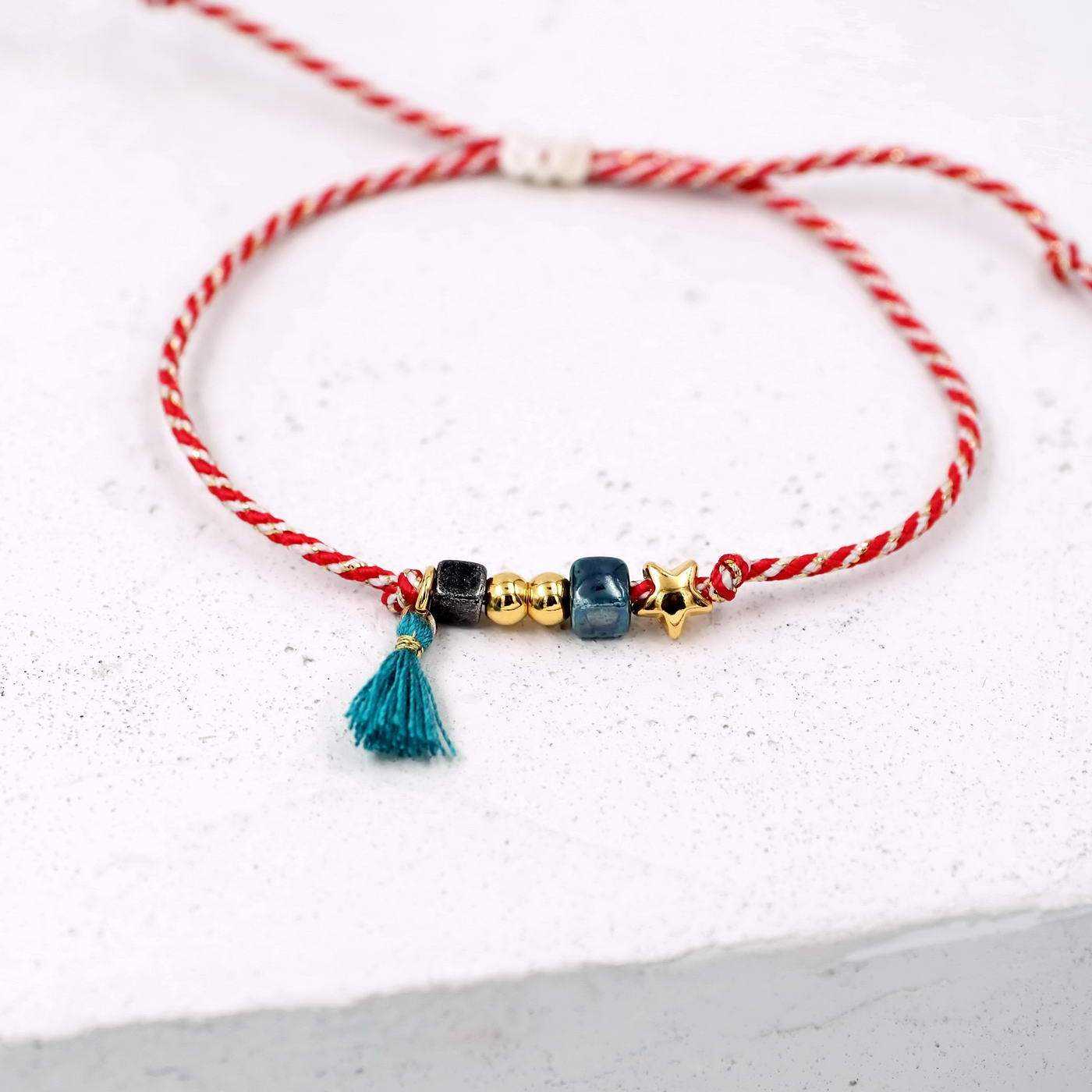 Martis bracelet Golden thread — Bracelets from Toolittle — additional view 2
