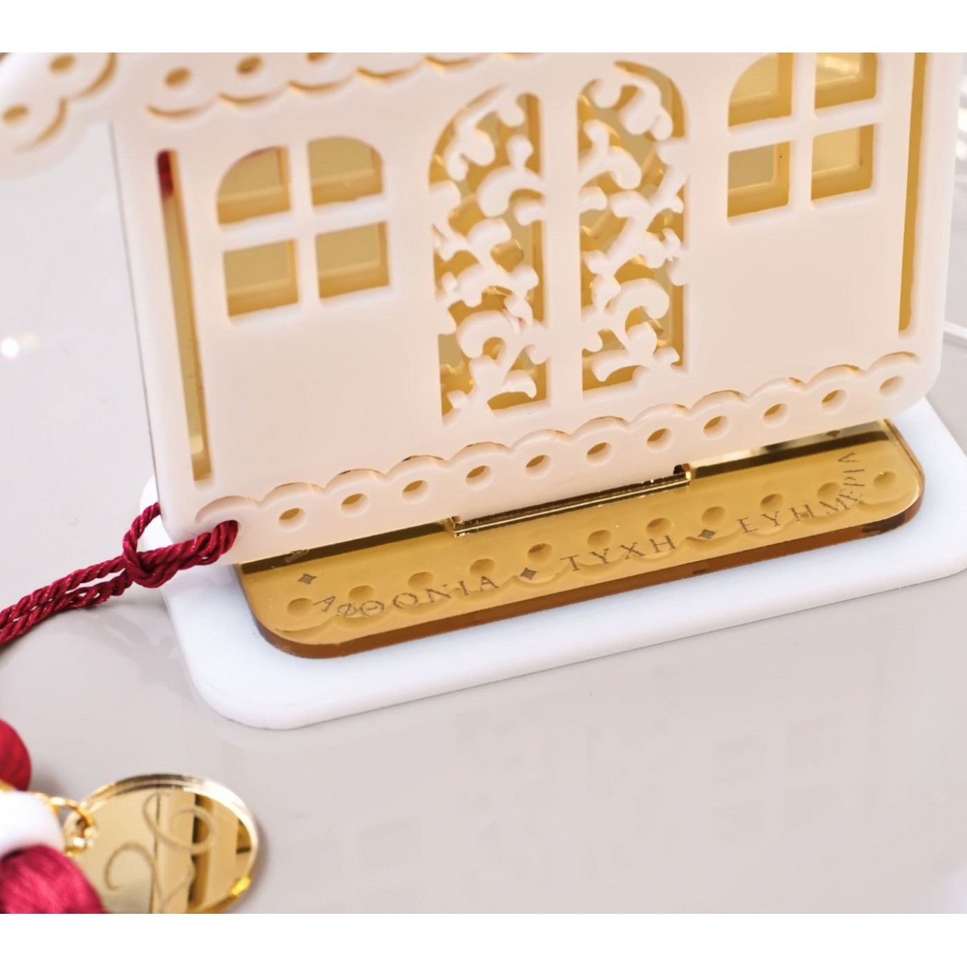 2026 Tabletop Lucky Charm – Plexiglass House — Pendants & charms from Toolittle — additional view 3
