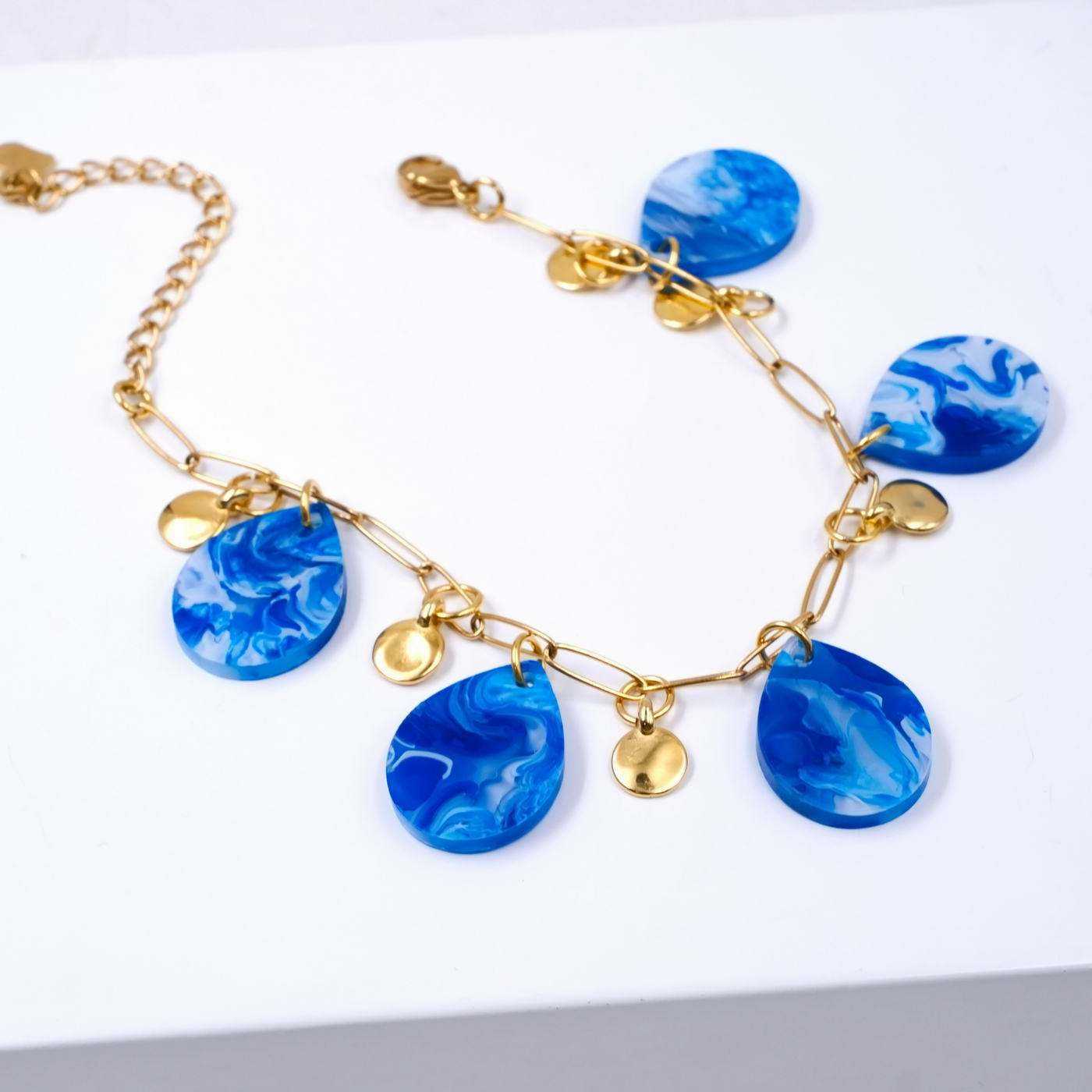 Plexi Drops Chain Bracelet — Bracelets from Toolittle — additional view 3