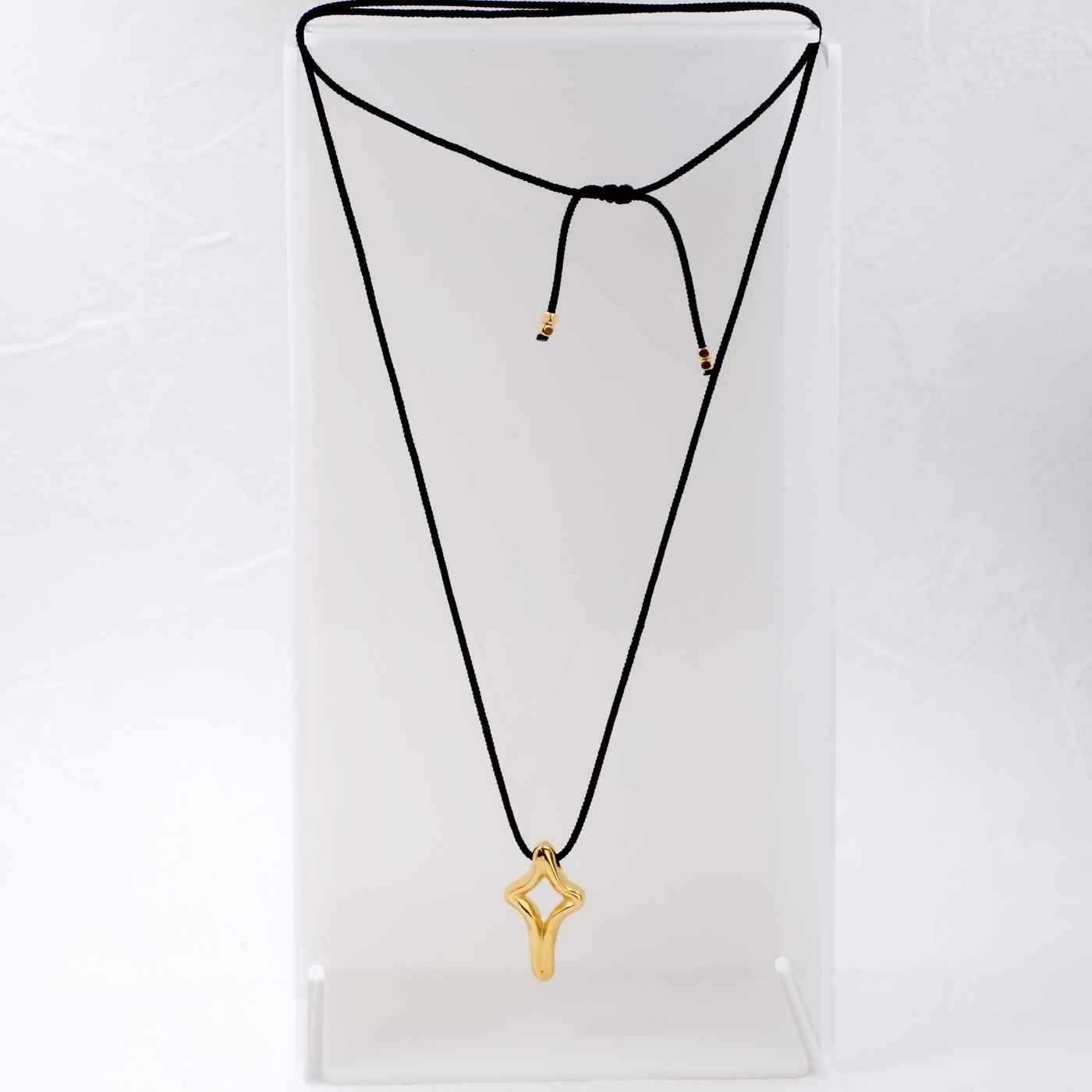 Organic Pendant Cross Necklace — Necklaces from Toolittle — additional view 3