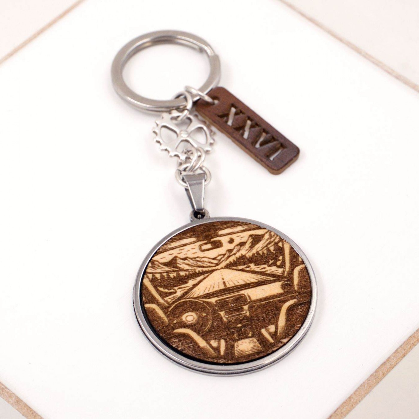 Men’s Lucky Keychain XXVI - "Car Dashboard" — Pendants & charms from Toolittle — additional view 5