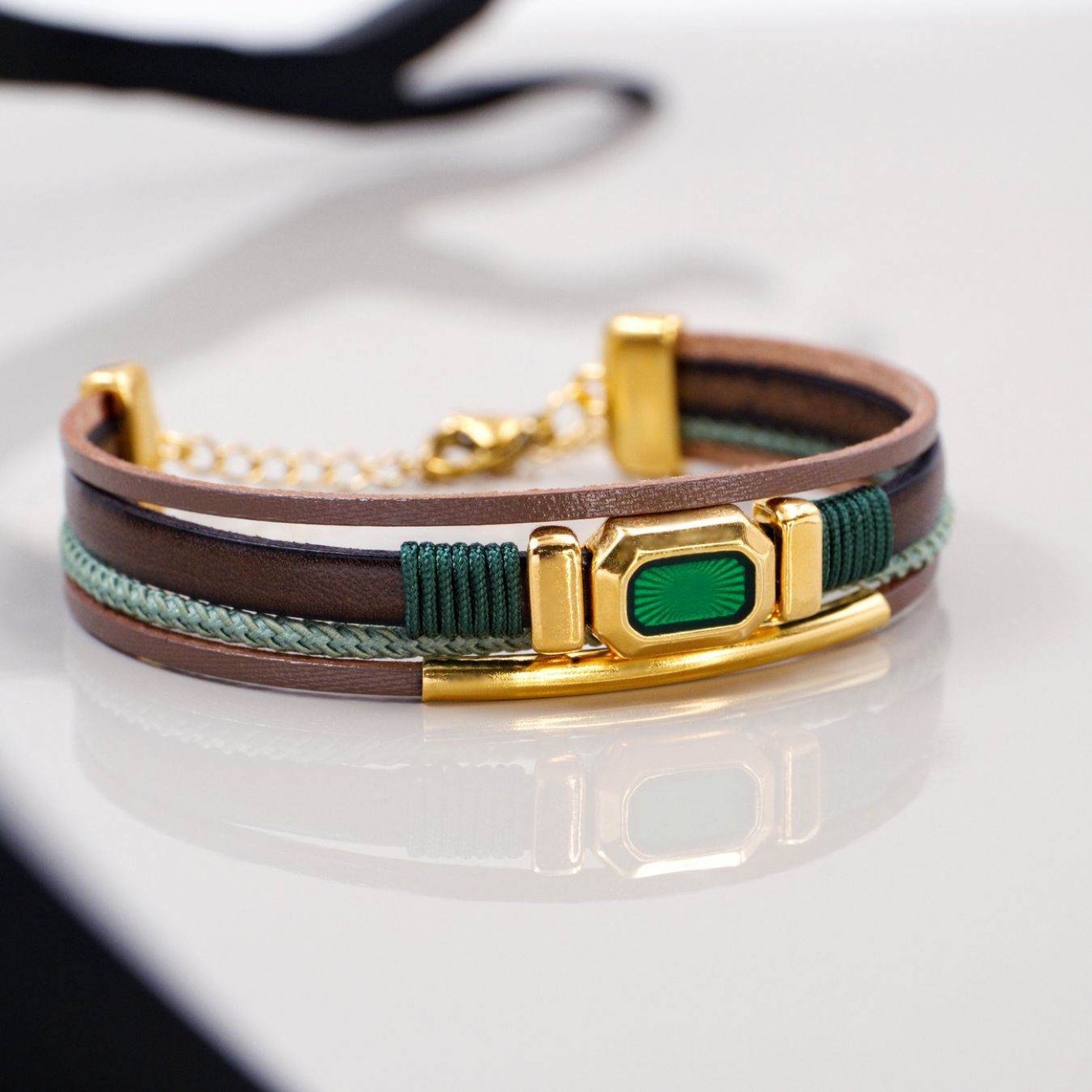 Women's Leather Bracelet — Bracelets from Toolittle — additional view 4