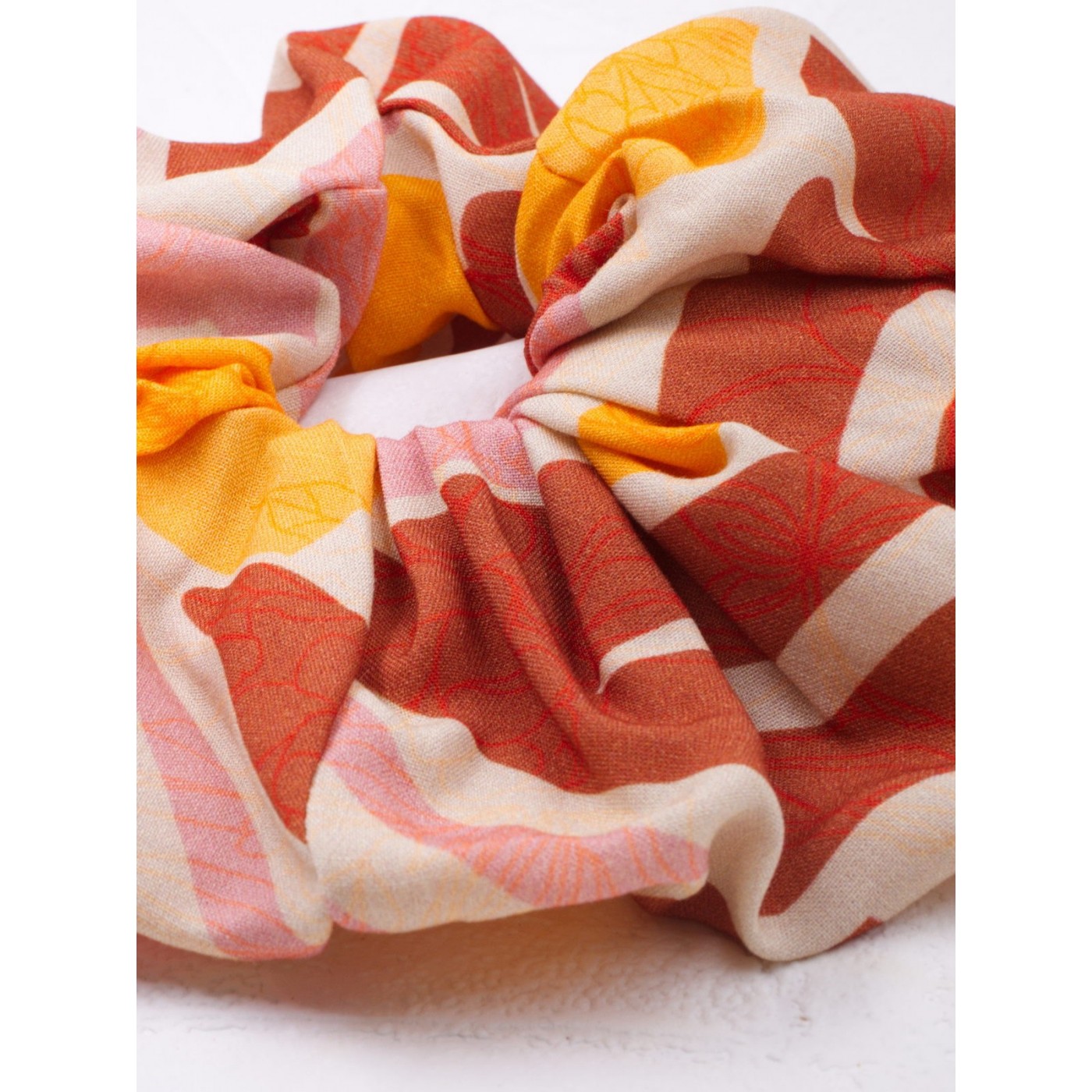 Naxos Oversized scrunchie by KOKKOSAMMOU — Scarves & wraps from Toolittle — additional view 3