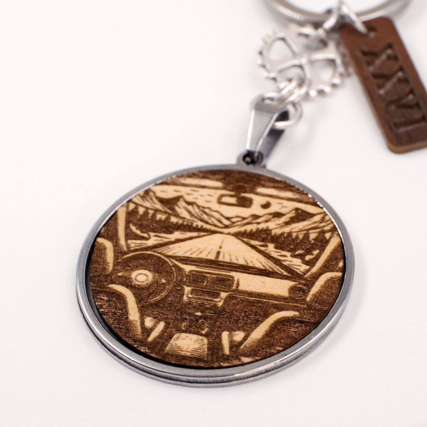 Men’s Lucky Keychain XXVI - "Car Dashboard" — Pendants & charms from Toolittle — additional view 3