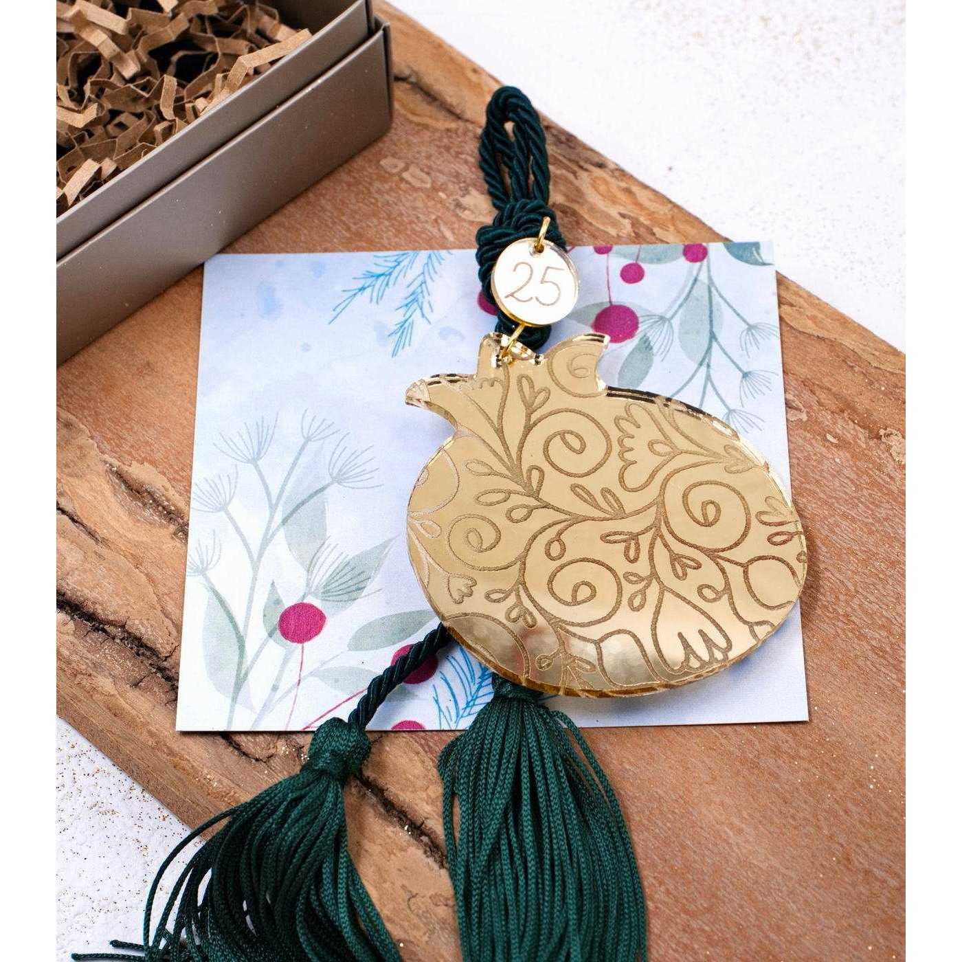 2026 Golden Pomegranate Lucky Charm — Pendants & charms from Toolittle — additional view 3