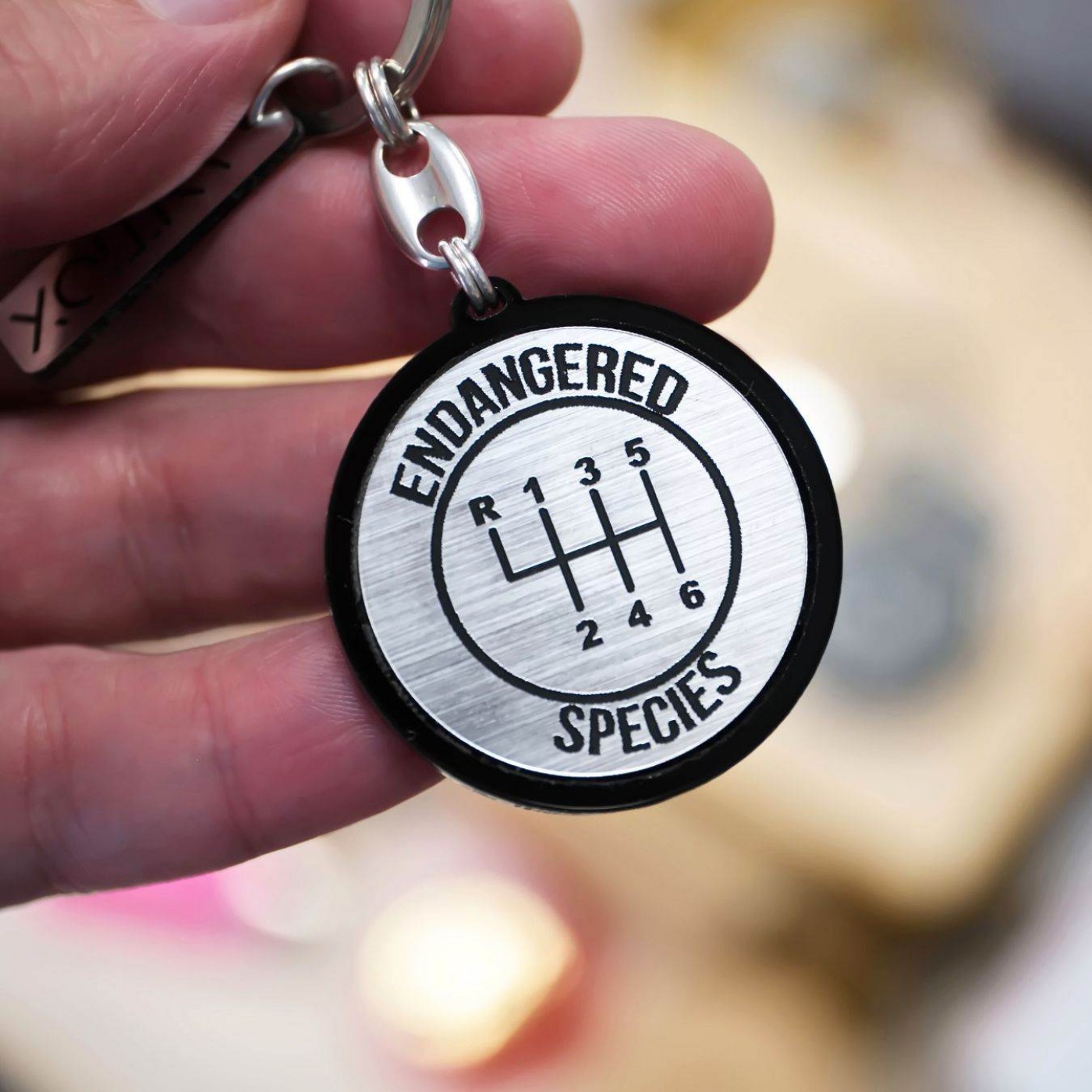 Endangered Species Men’s Keychain