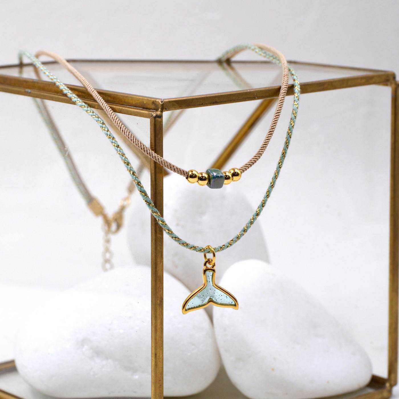 Fish Tail Short Necklace — Necklaces from Toolittle — additional view 4