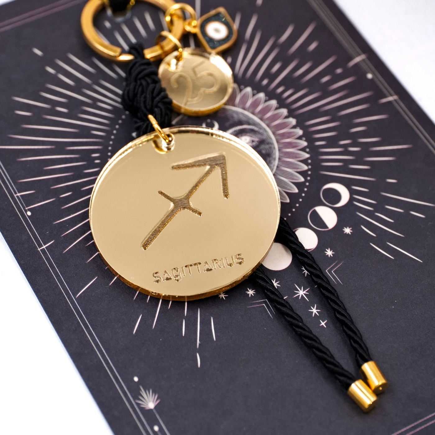 Sagittarius Sign Lucky Keychain — Pendants & charms from Toolittle — additional view 3