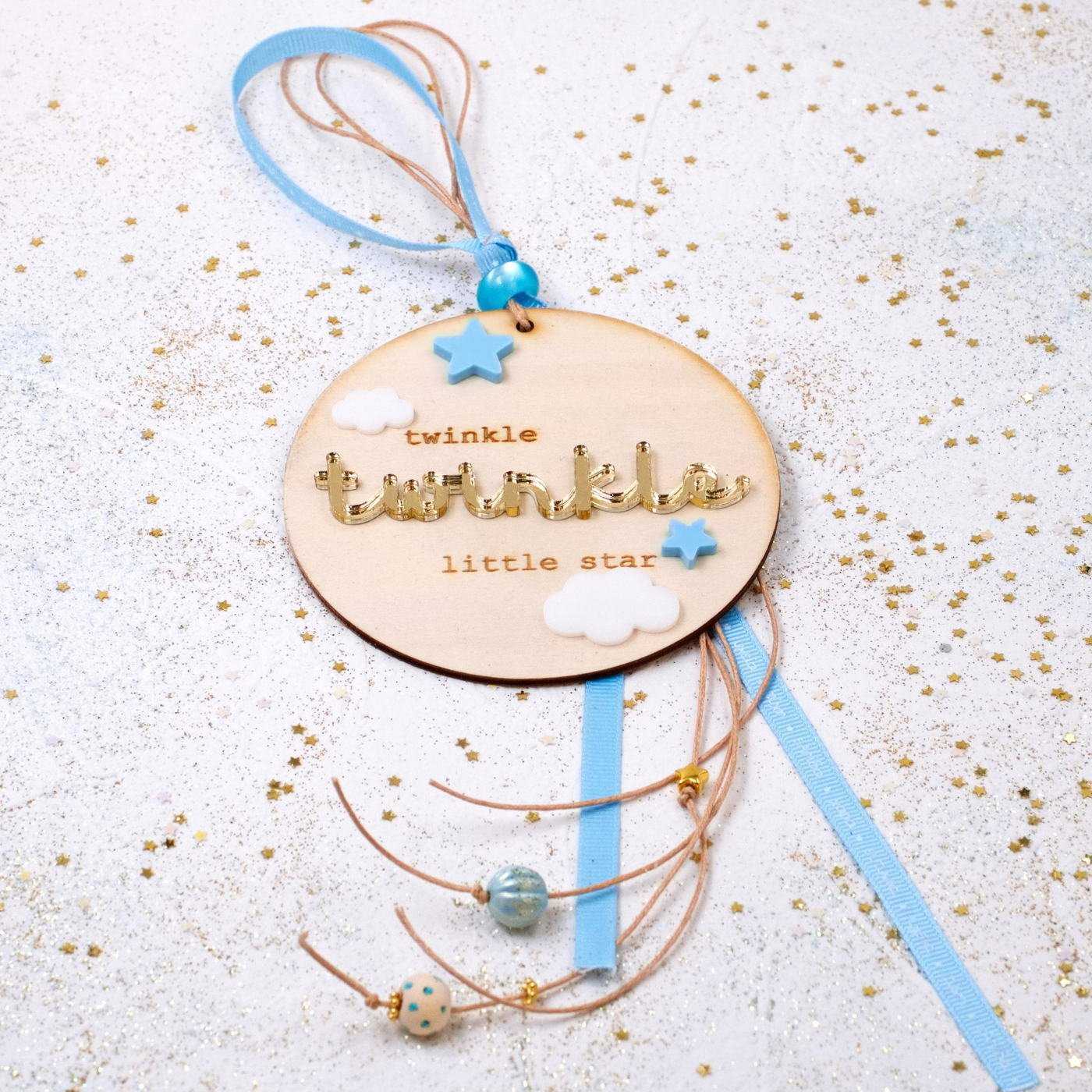 Twinkle Lucky Charm for Newborn Boy — Pendants & charms from Toolittle — additional view 3