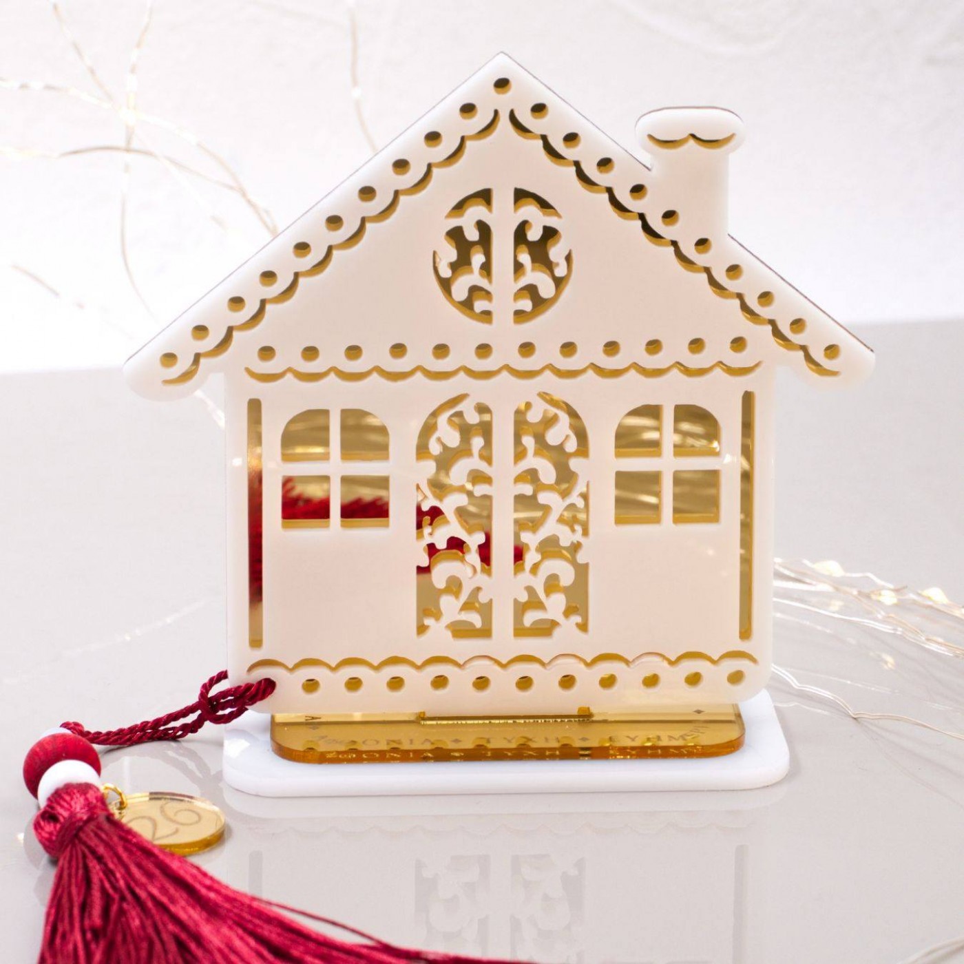 2026 Tabletop Lucky Charm – Plexiglass House — Pendants & charms from Toolittle — additional view 5