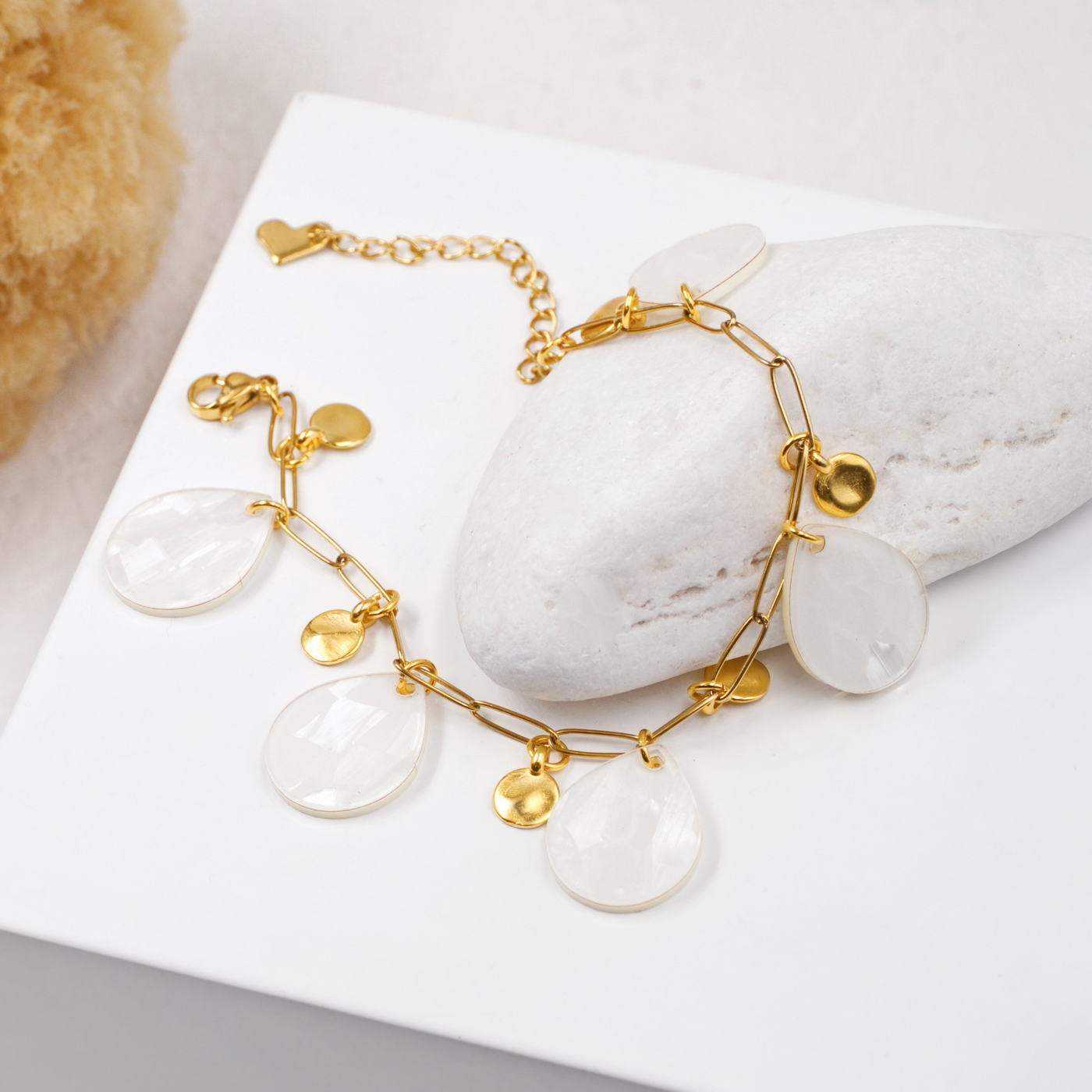 Plexi Drops Chain Bracelet — Bracelets from Toolittle — additional view 2