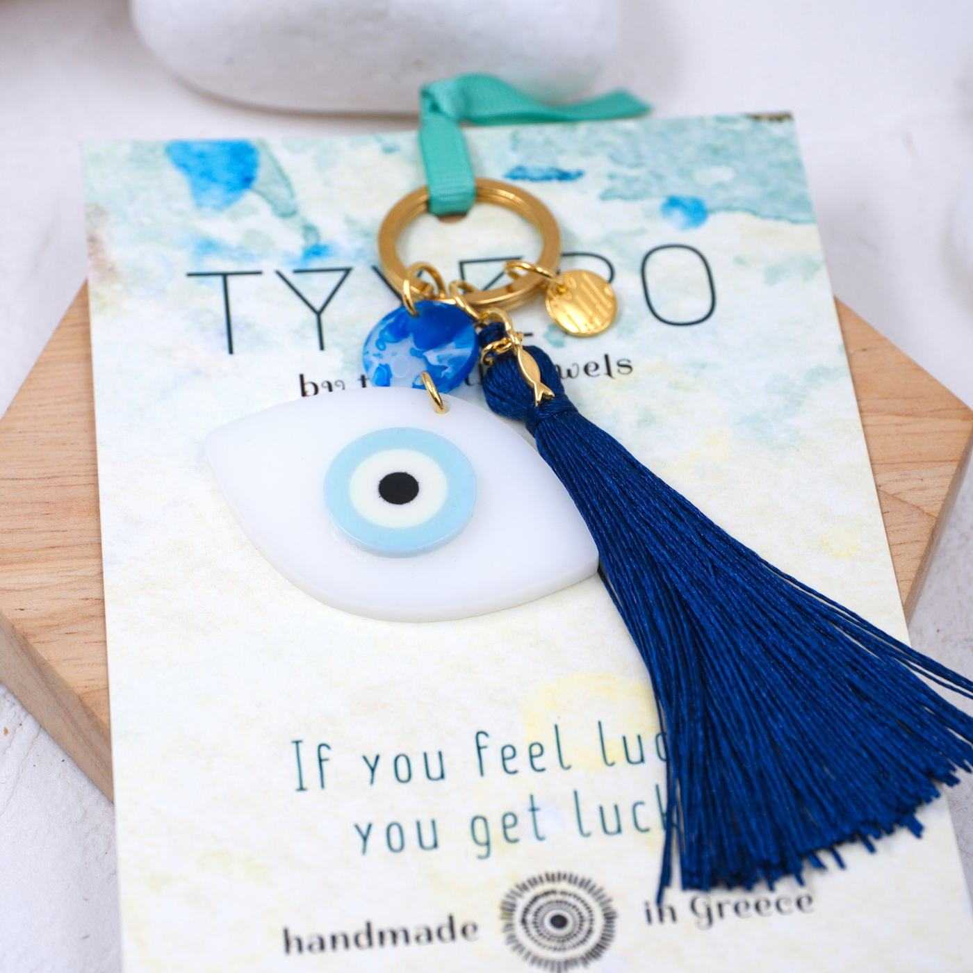 Summer Plexi Eye Keychain — Pendants & charms from Toolittle — additional view 2