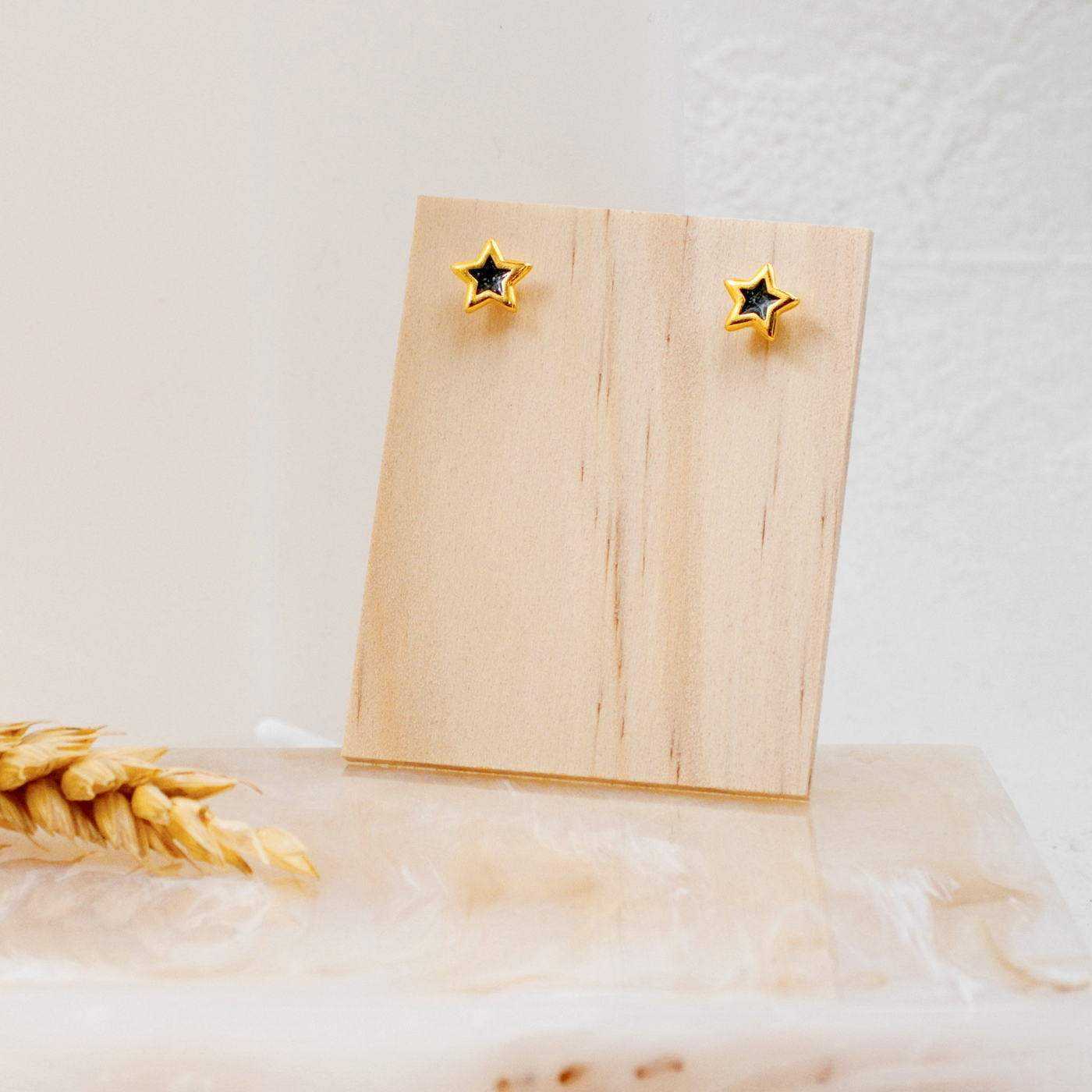 Star Stud Earrings — Earrings from Toolittle — additional view 5