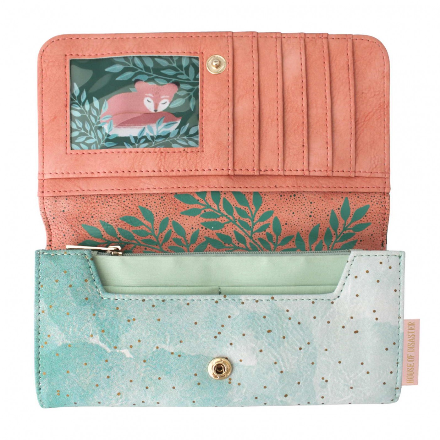 Secret Garden Fox Wallet — Bags & purses from Toolittle — additional view 2
