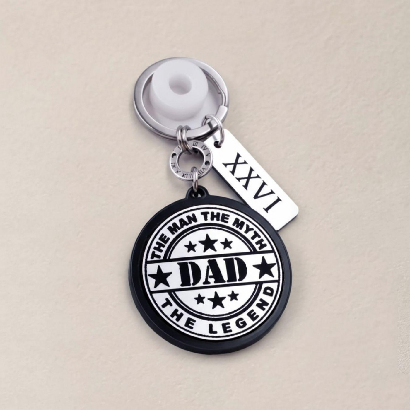 Men’s Lucky Keychain for Dad — Pendants & charms from Toolittle — additional view 2
