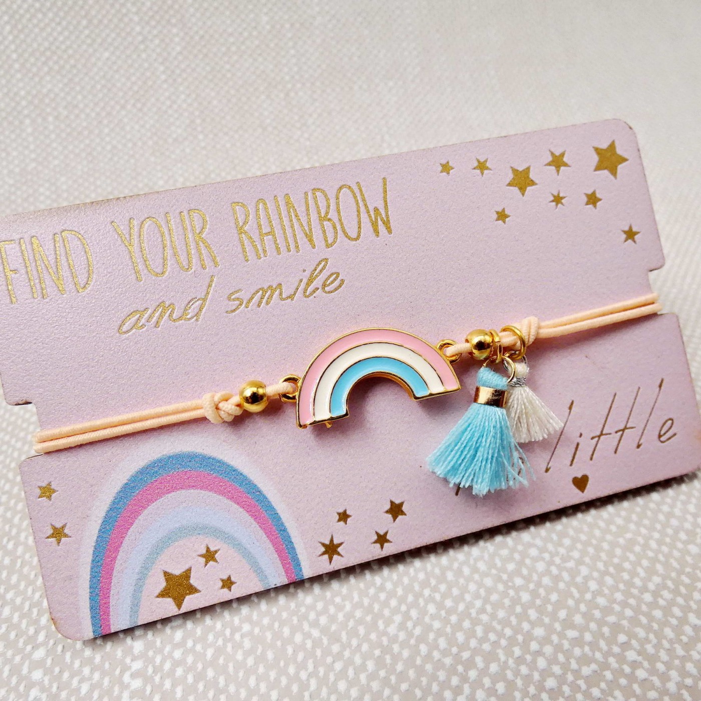 "Find your Rainbow" Kid's Bracelet — Bracelets from Toolittle — additional view 3