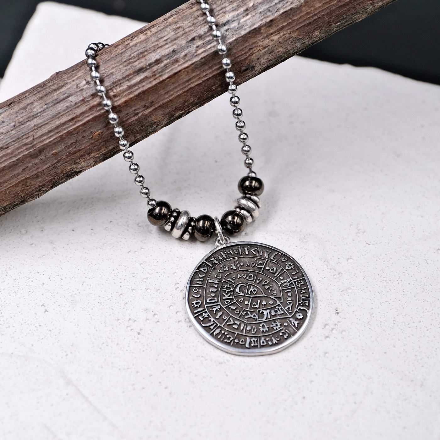 Men's necklace Phaistos — Necklaces from Toolittle — additional view 2