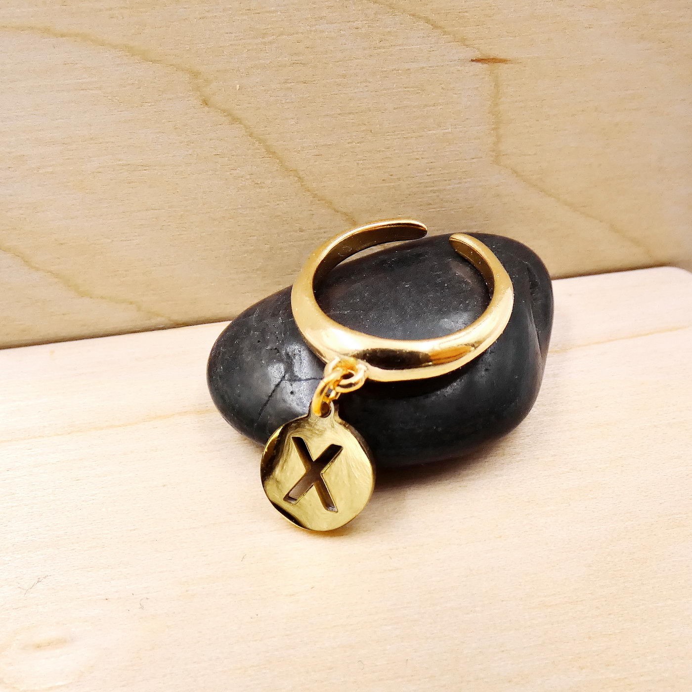Encardia Initial Ring — Rings from Toolittle — additional view 2