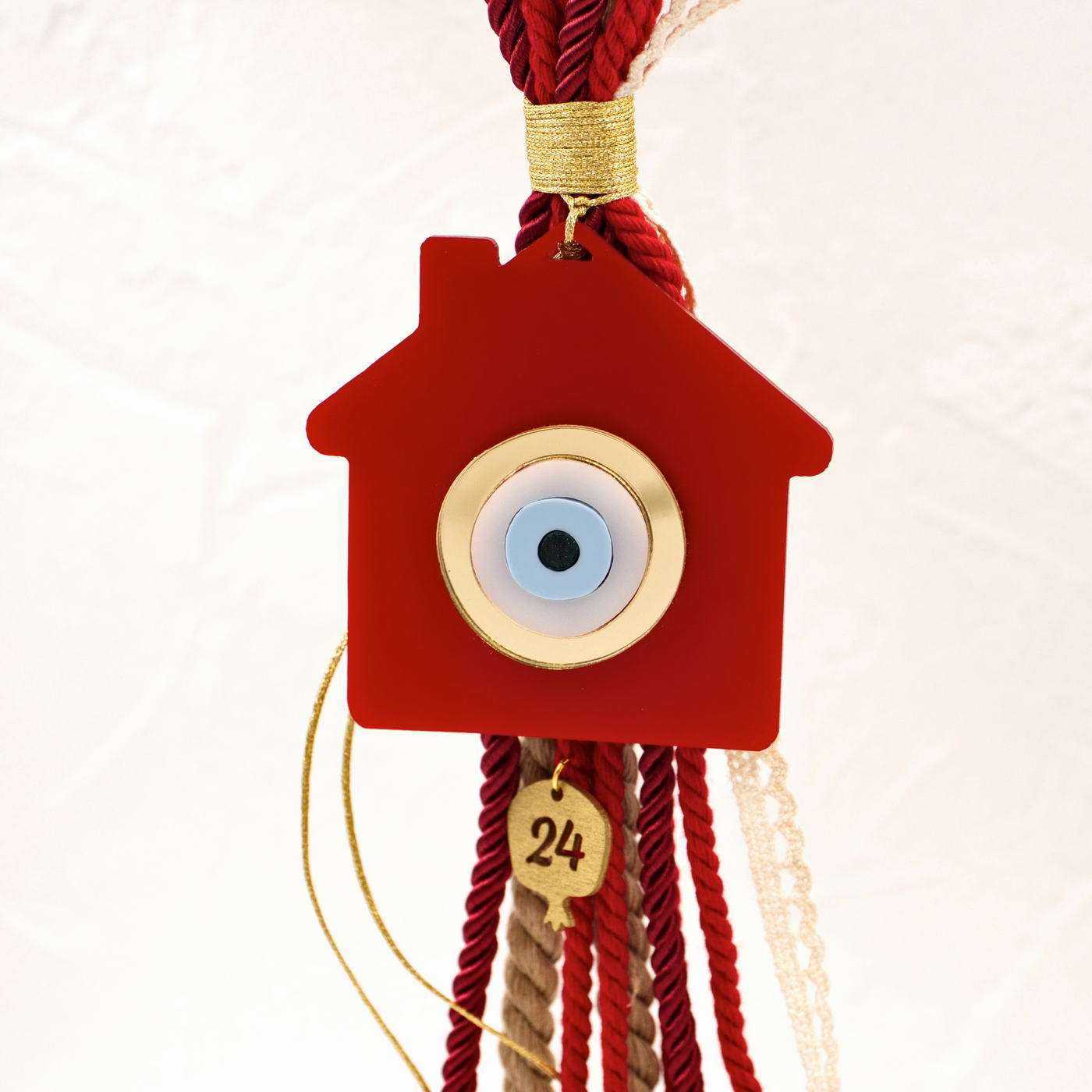 2026 Hanging Lucky Charm with House — Pendants & charms from Toolittle — additional view 4
