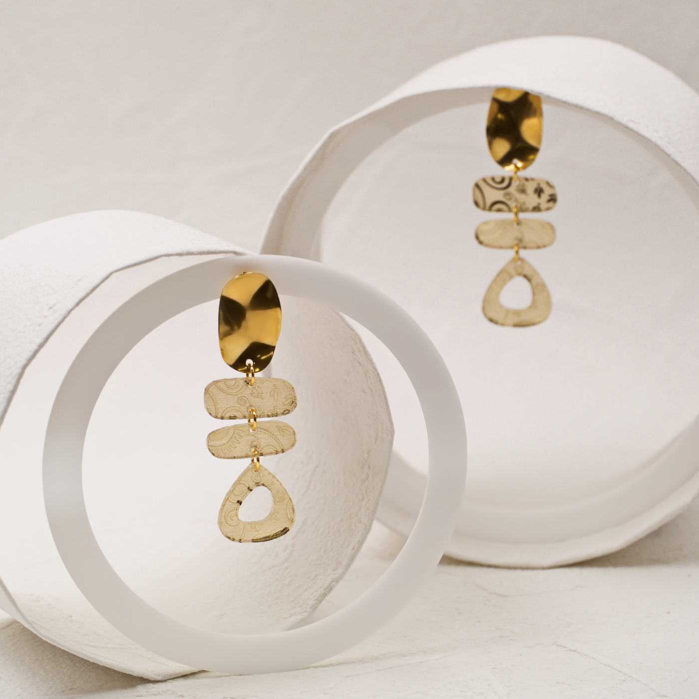 Plexi Glam Earrings — Earrings from Toolittle — additional view 3