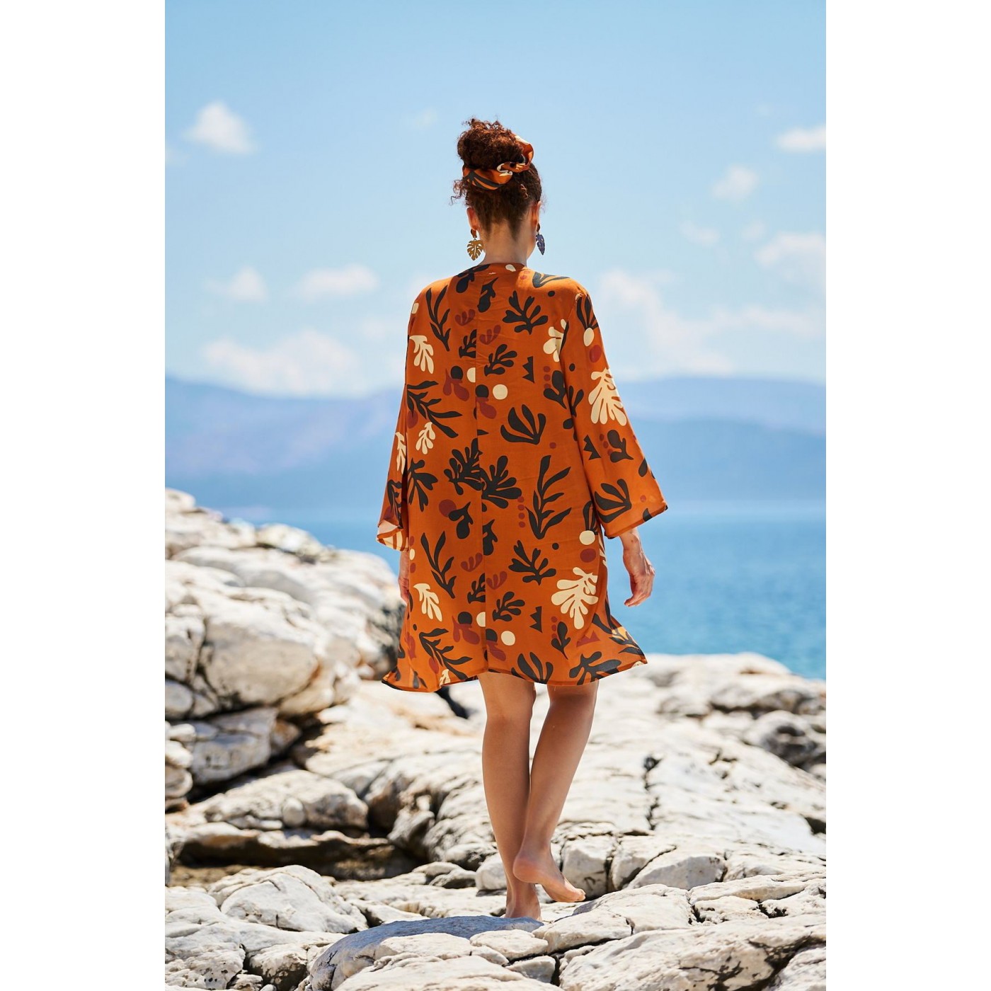 KOKKOSAMMOU Short Boho Kaftan Africa — Dresses from Toolittle — additional view 6