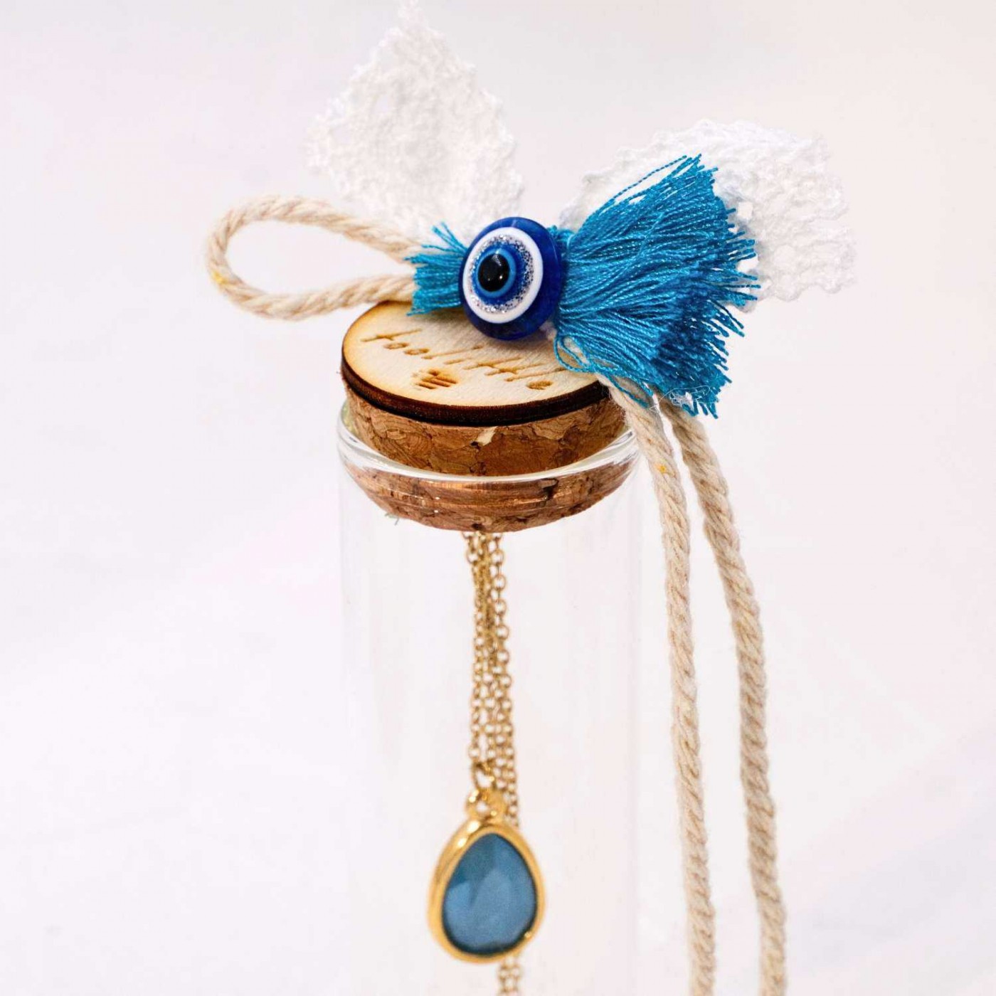 Swarovski Crystal Bottle Necklace — Necklaces from Toolittle — additional view 4