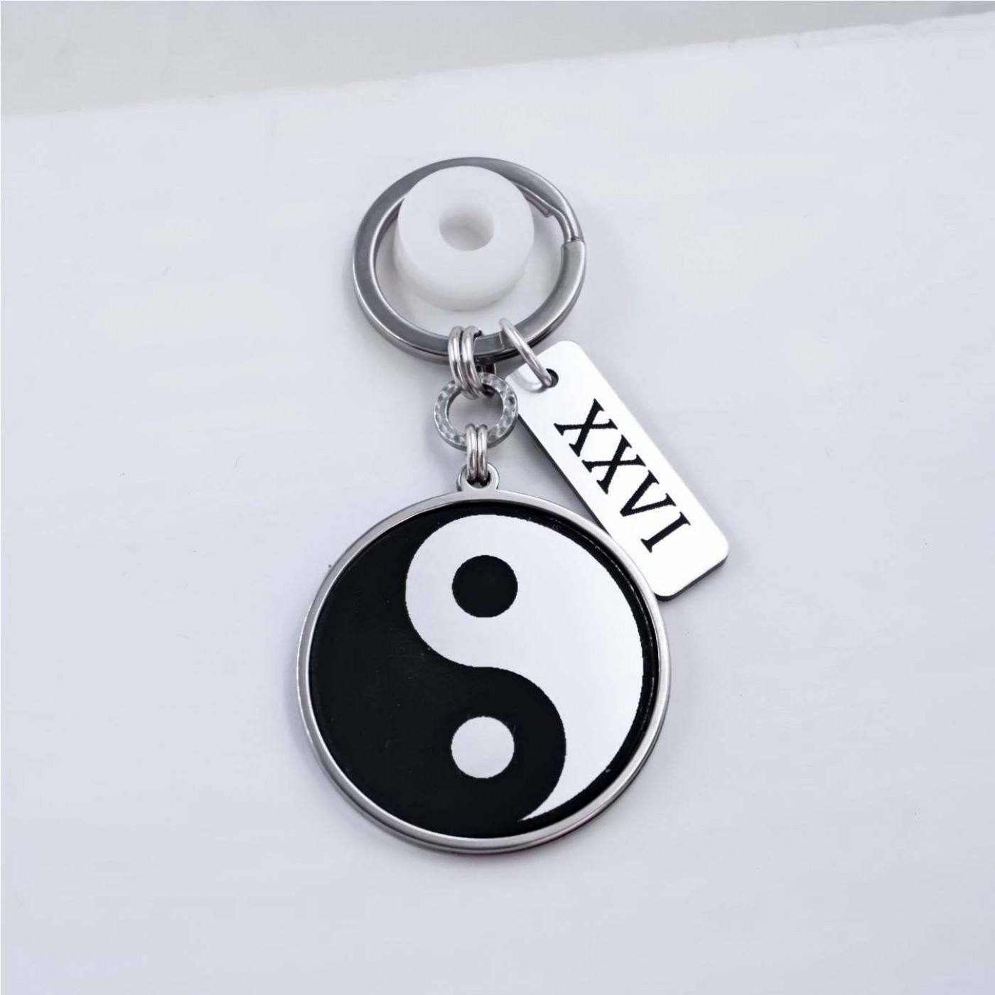Yin-Yang Men’s Lucky Keychain XXVI — Pendants & charms from Toolittle — additional view 3