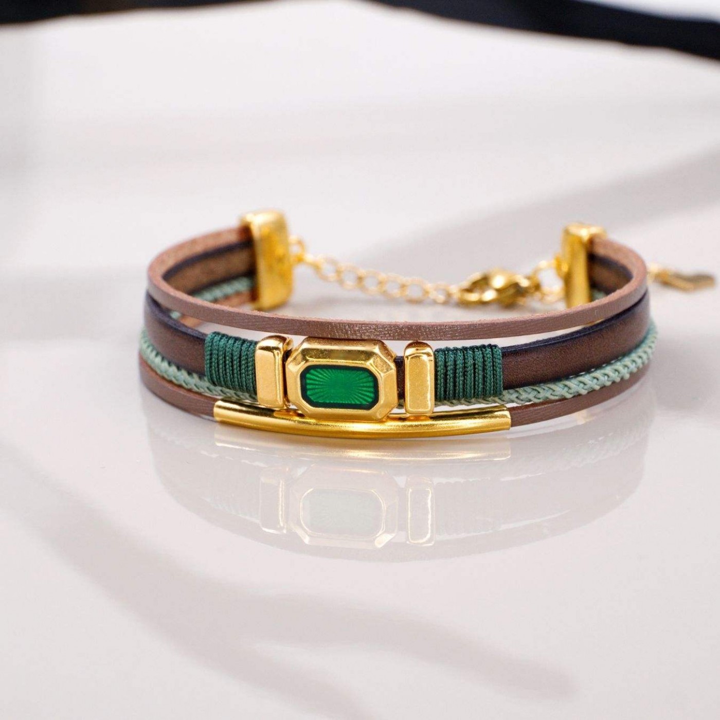 Women's Leather Bracelet — Bracelets from Toolittle — additional view 3