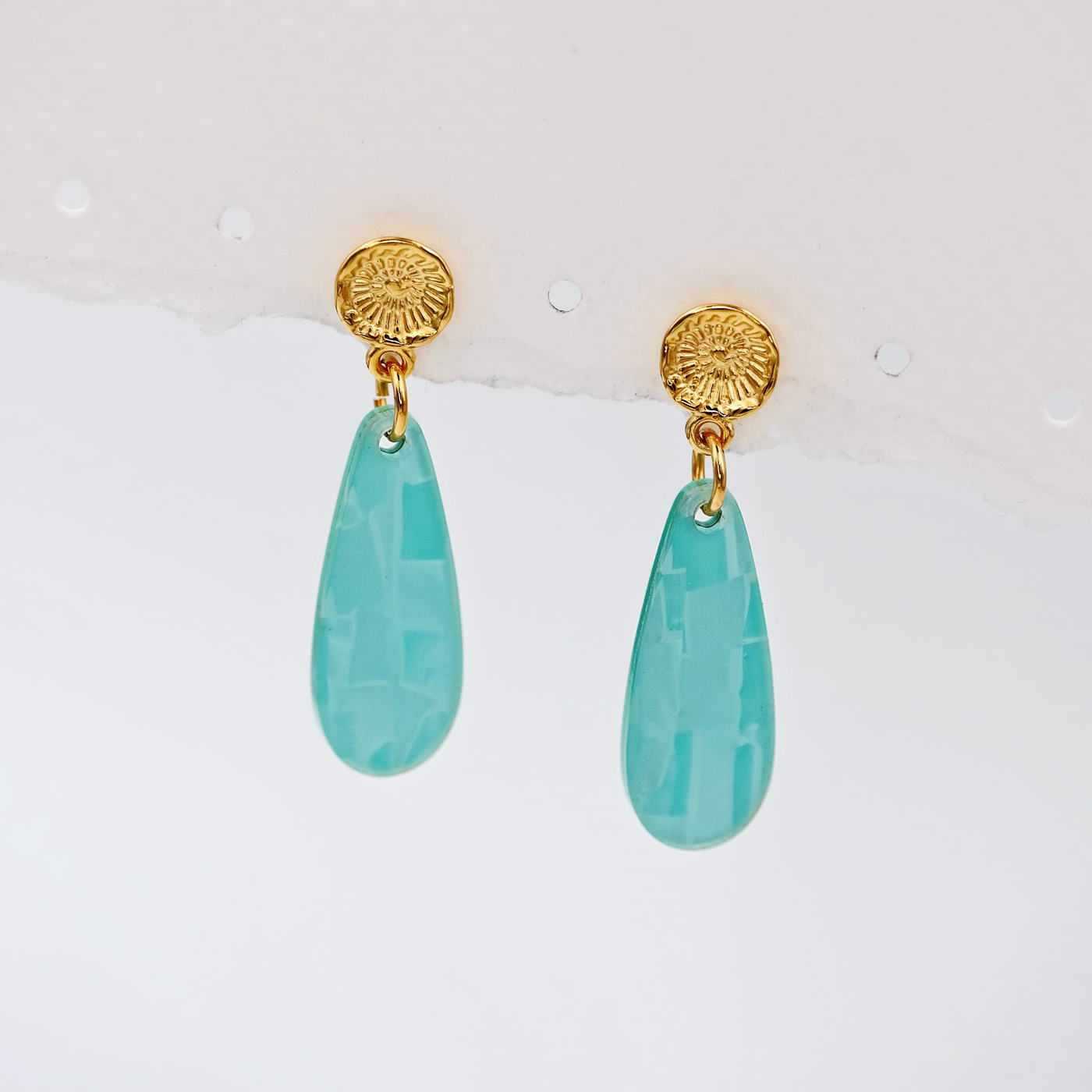 Island Resin Drops earrings — Earrings from Toolittle — additional view 2
