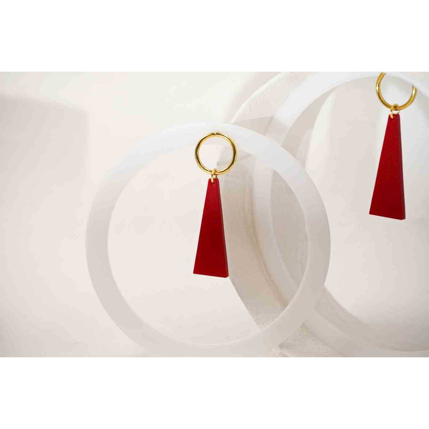 Earrings Plexi Glam — Earrings from Toolittle — additional view 4