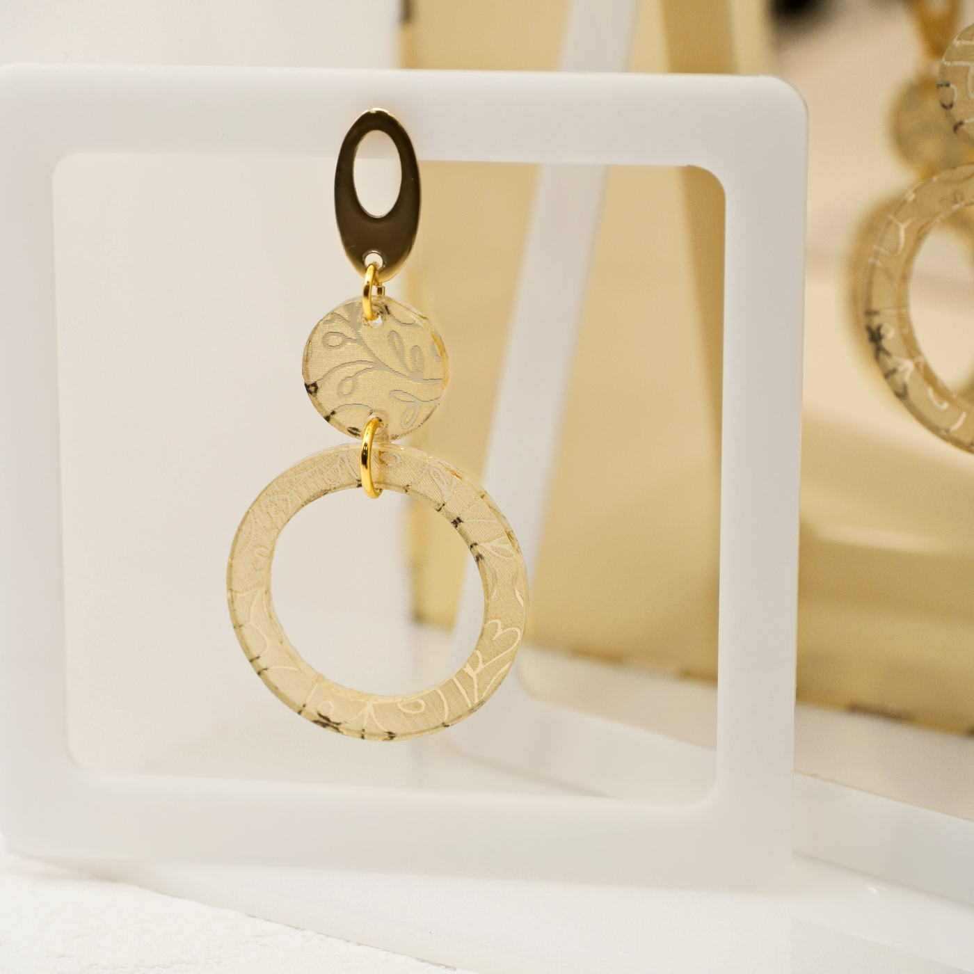 Plexi Glam Earrings — Earrings from Toolittle — additional view 2