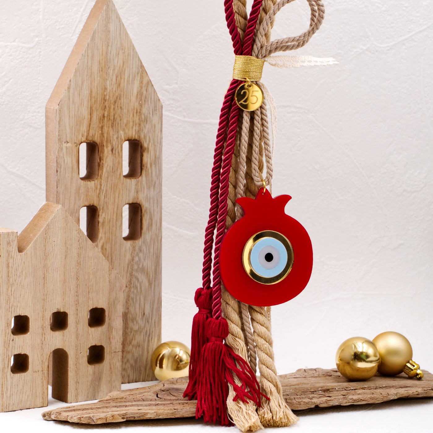 2026 Hanging Lucky Charm with Pomegranate — Pendants & charms from Toolittle — additional view 4