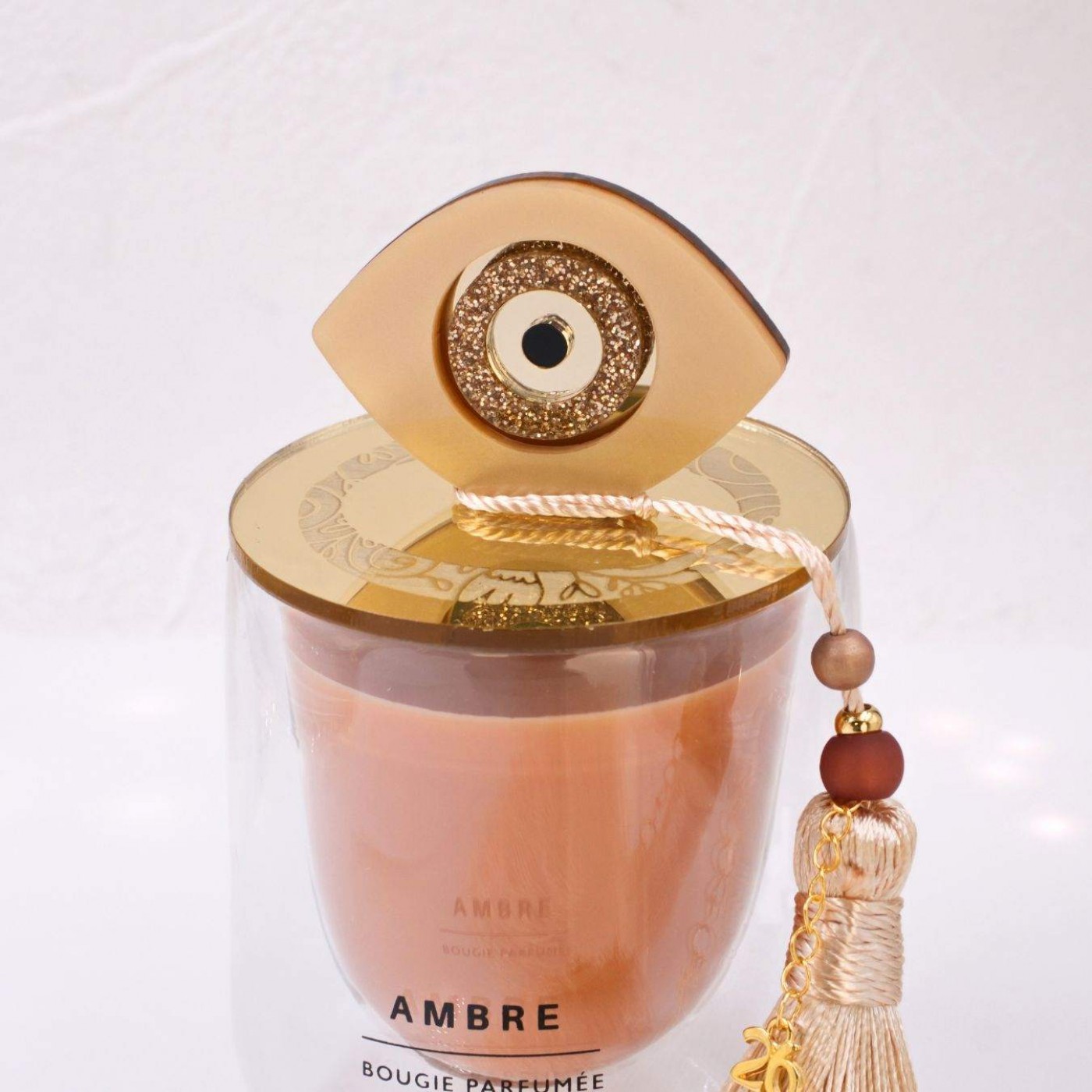 Scented 2026 Lucky Candle: Golden Lid & Gliter Eye — Pendants & charms from Toolittle — additional view 2