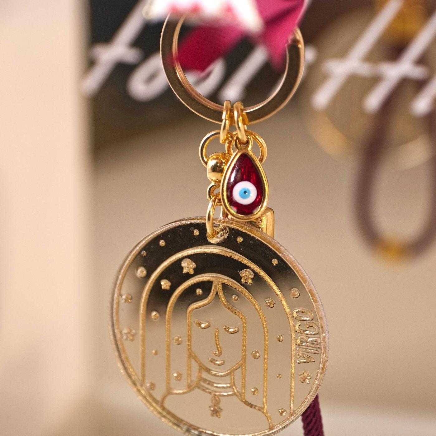 Virgo Sign Keychain — Pendants & charms from Toolittle — additional view 3