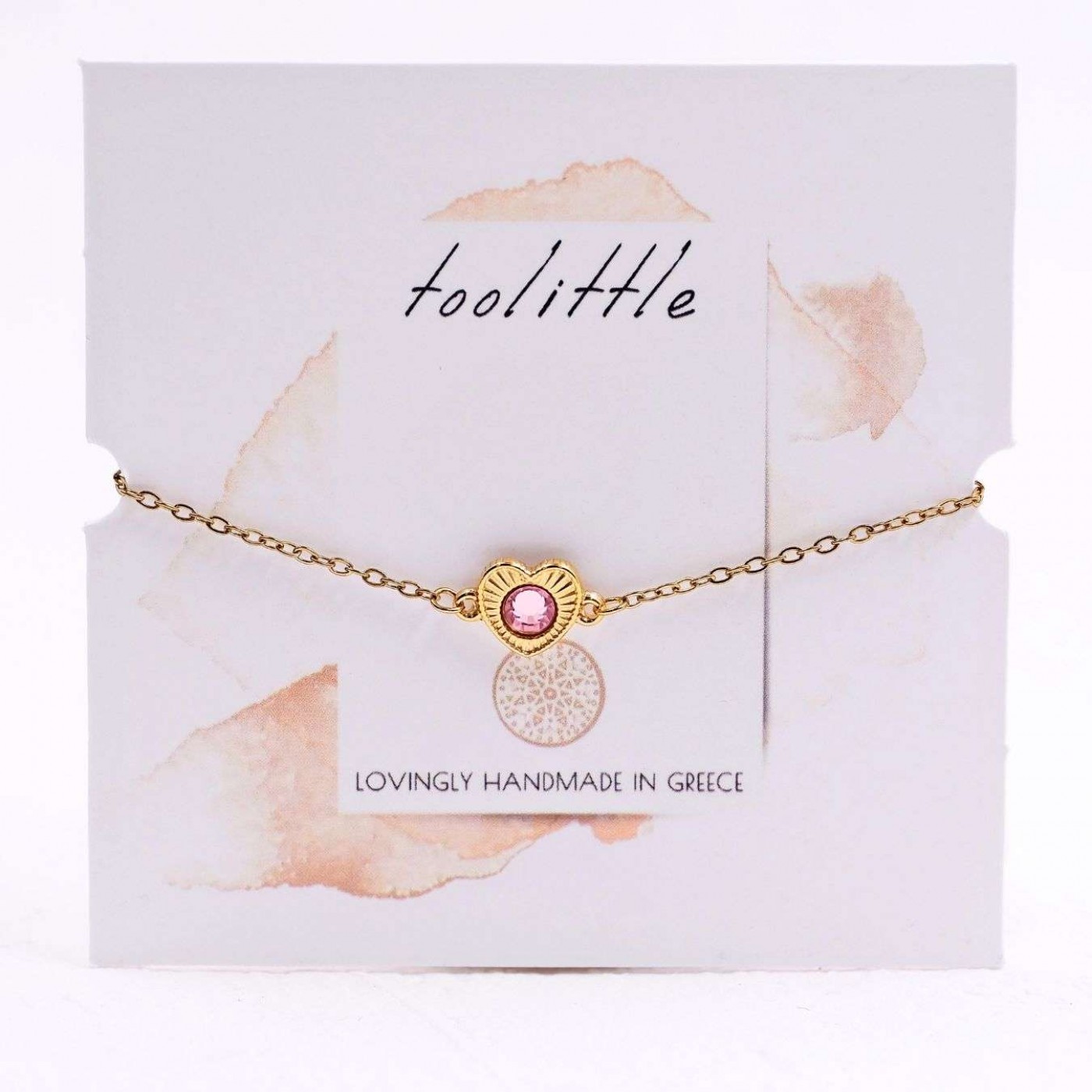 Stainless Steel Jewelry: Heart Chain Bracelet — Bracelets from Toolittle — additional view 2