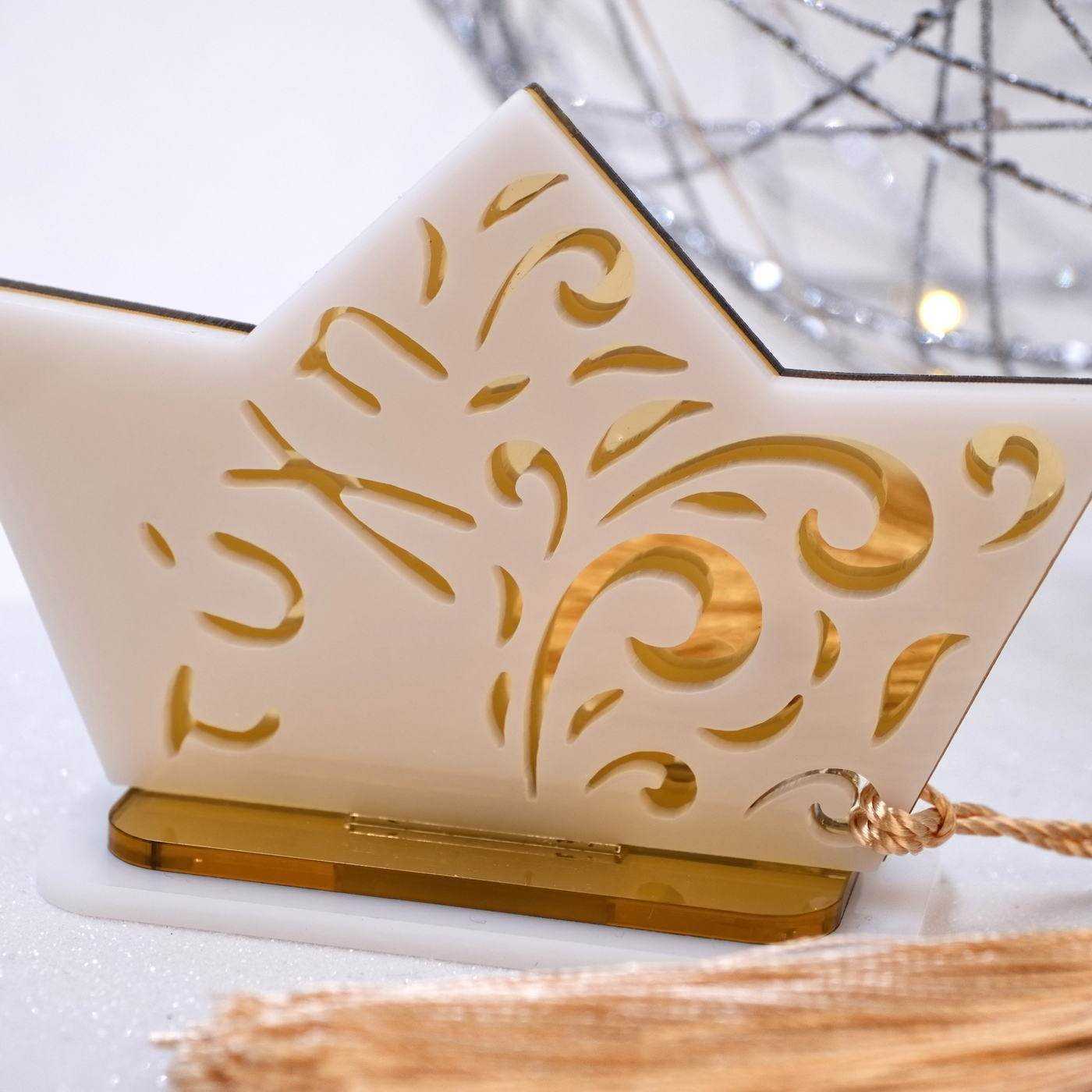 2026 White Boat Lucky Charm — Pendants & charms from Toolittle — additional view 3