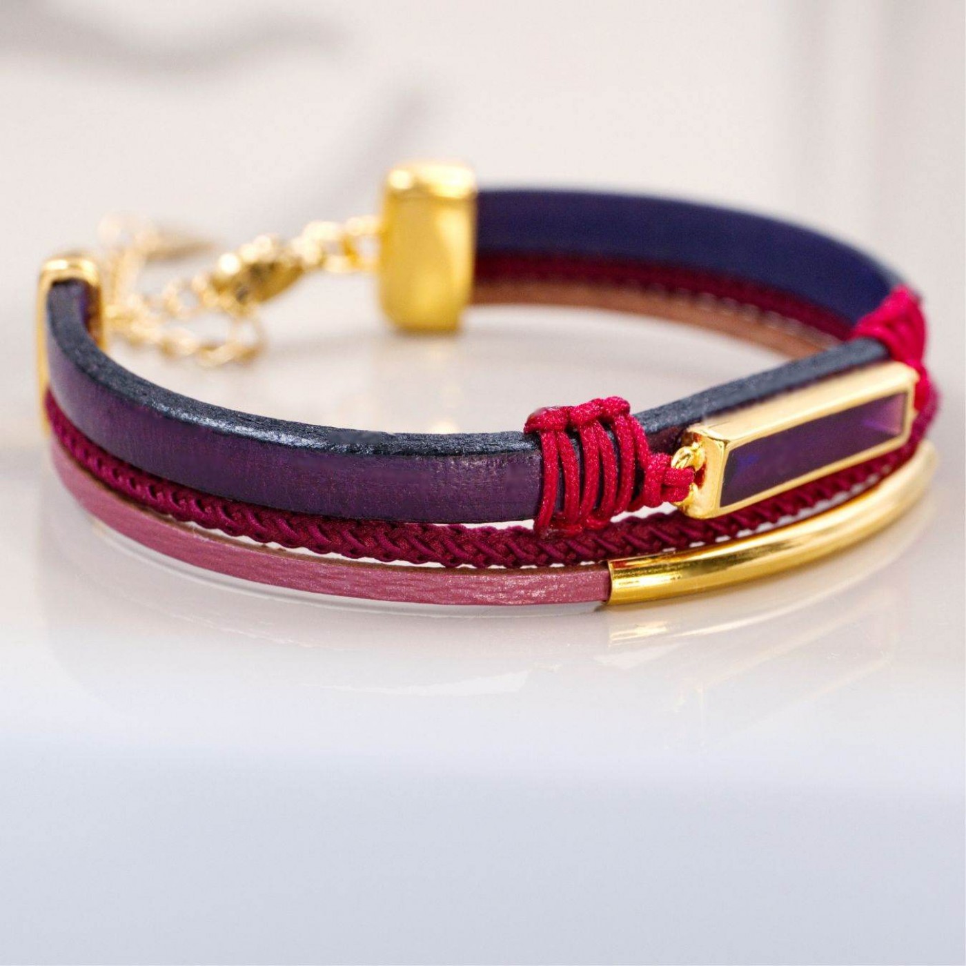Women's Leather Bracelet