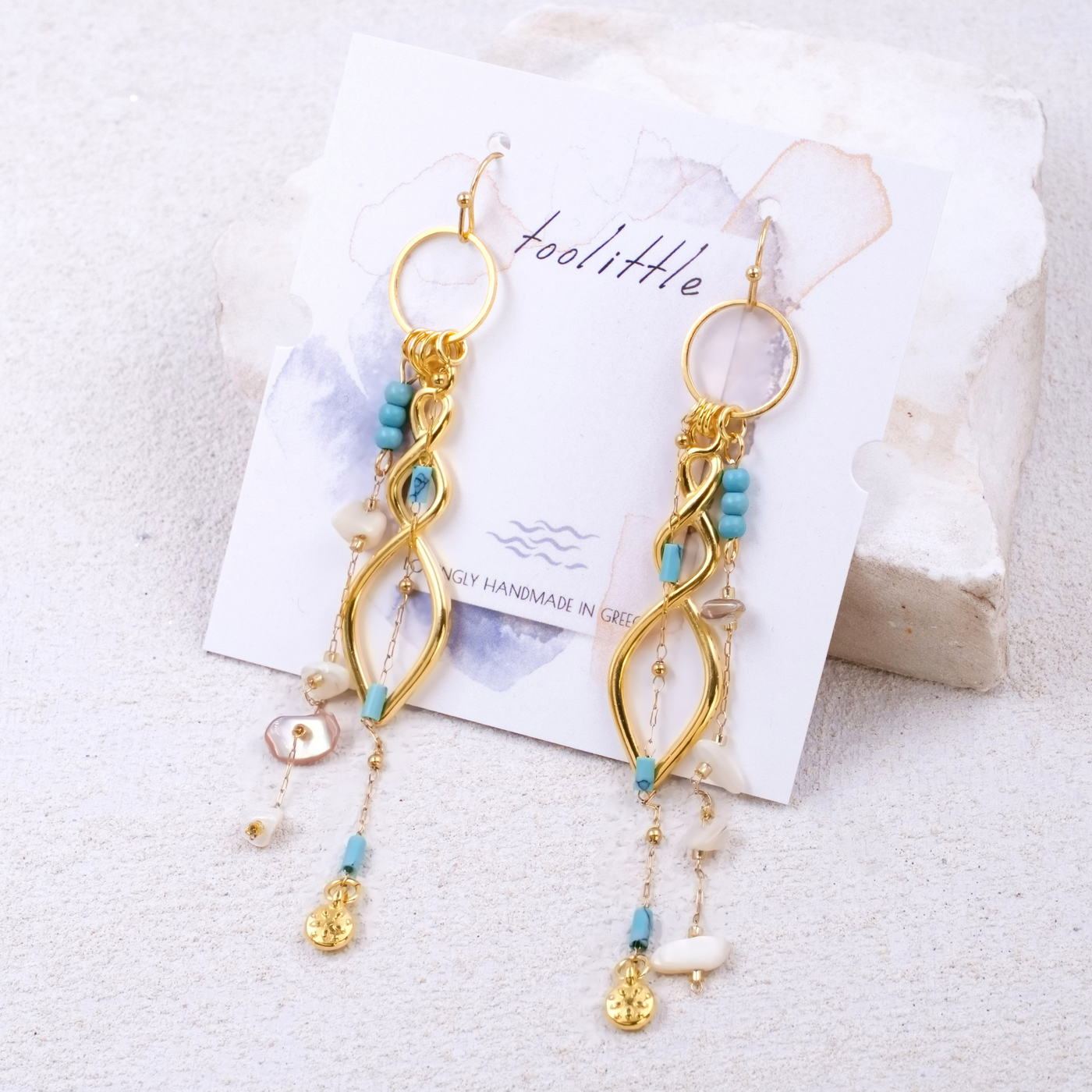 Semiprecious Stones Earrings — Earrings from Toolittle — additional view 4
