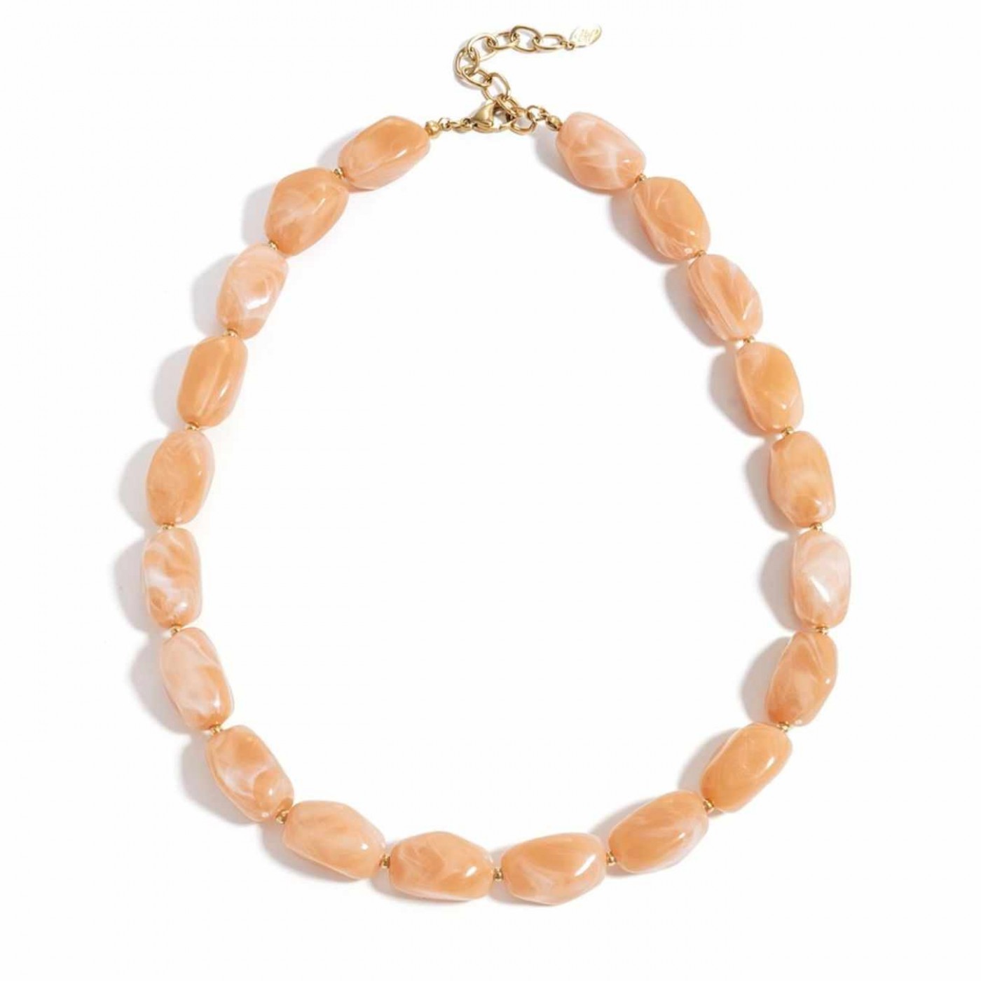 Stainless Steel Jewelry: Handmade Stone Necklace — Necklaces from Toolittle — additional view 3