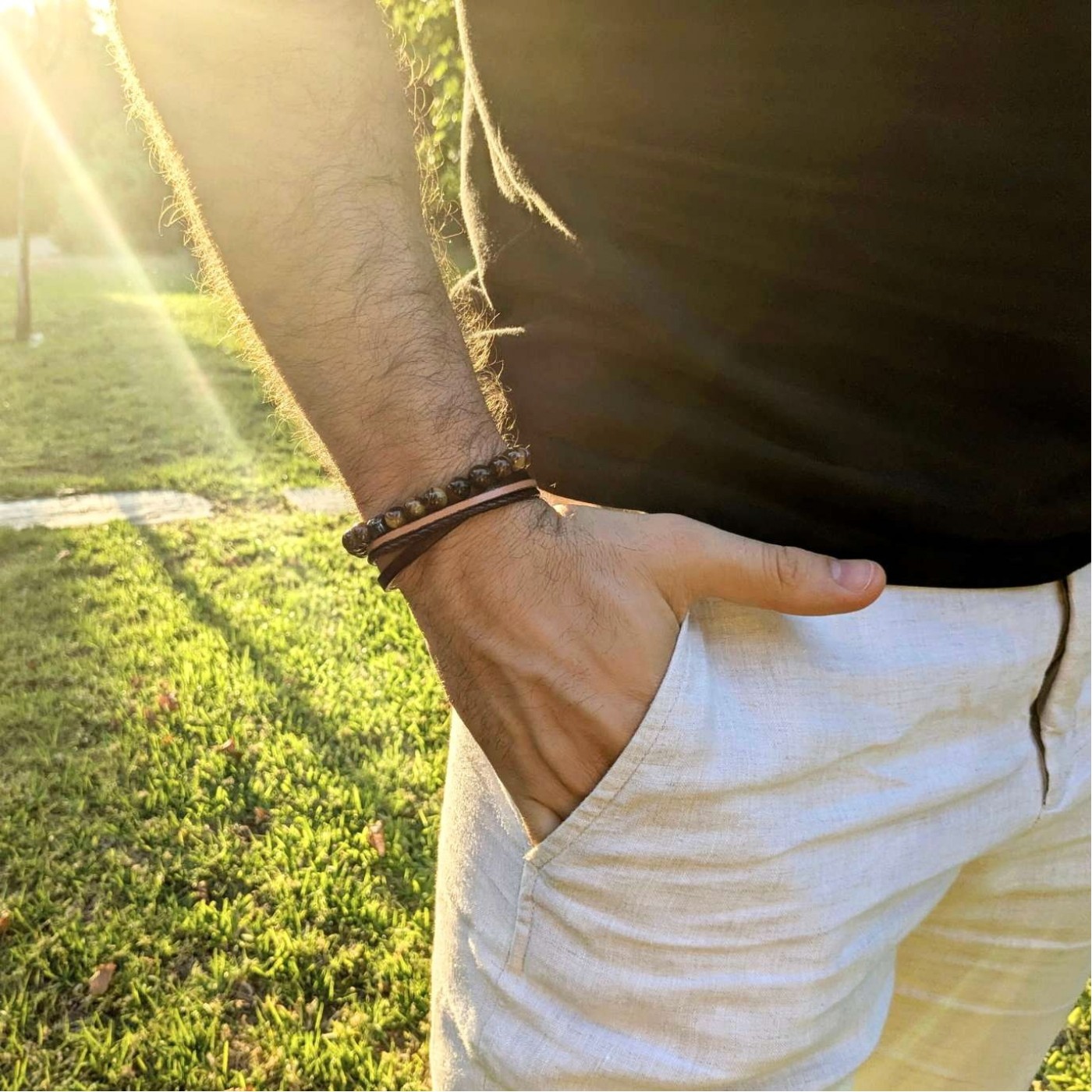 Leather Men's Bracelet