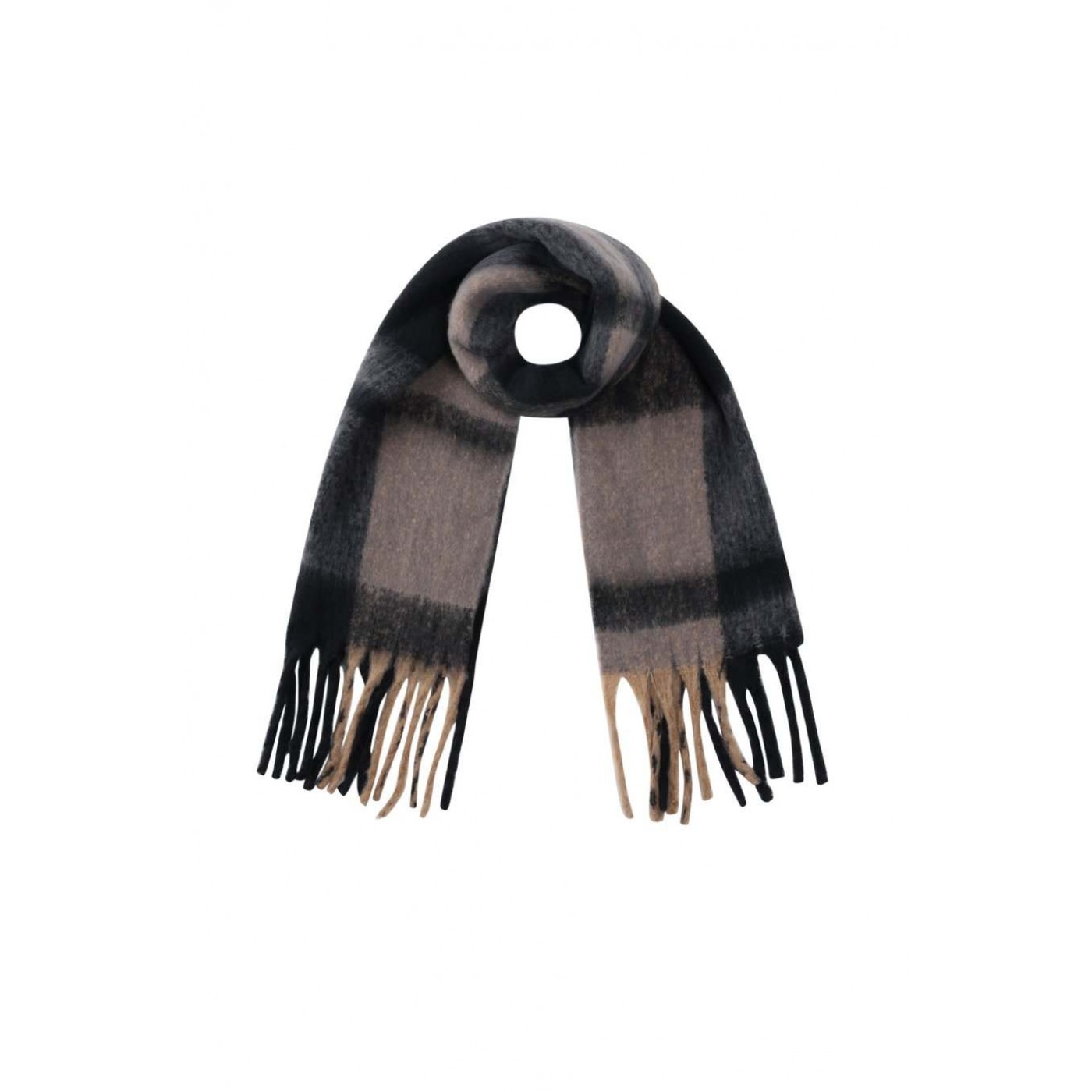 Soft Scarf with Fringes – Miamossa Accessories — Scarves & wraps from Toolittle — additional view 2