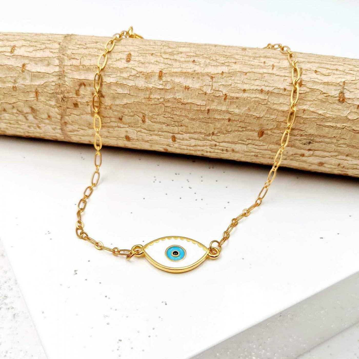 Enamel Eye Anklet — Anklets from Toolittle — additional view 5