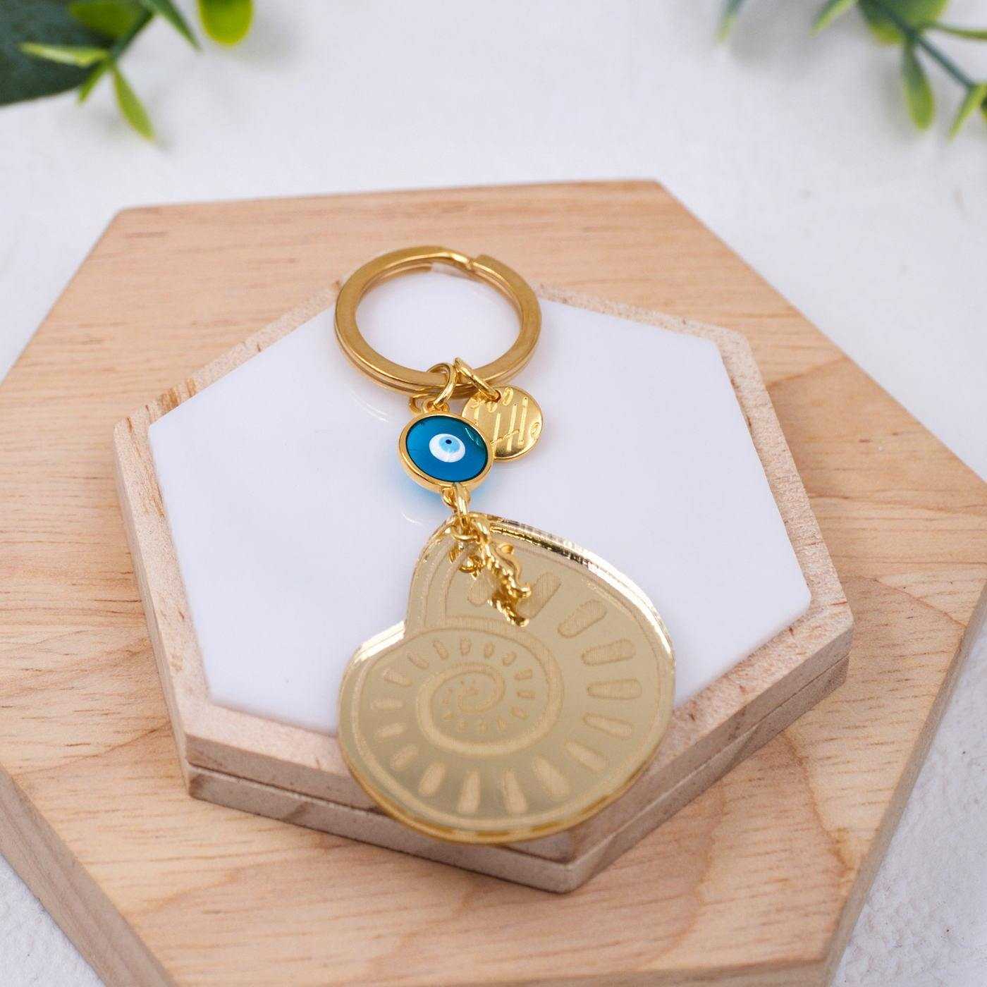 Plexi Shell Summer Keychain — Pendants & charms from Toolittle — additional view 2