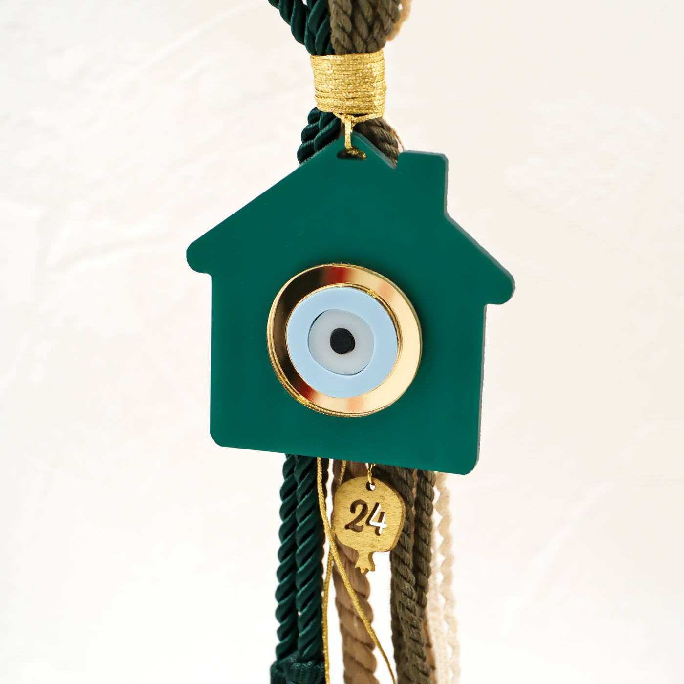 2026 Hanging Lucky Charm with House — Pendants & charms from Toolittle — additional view 3