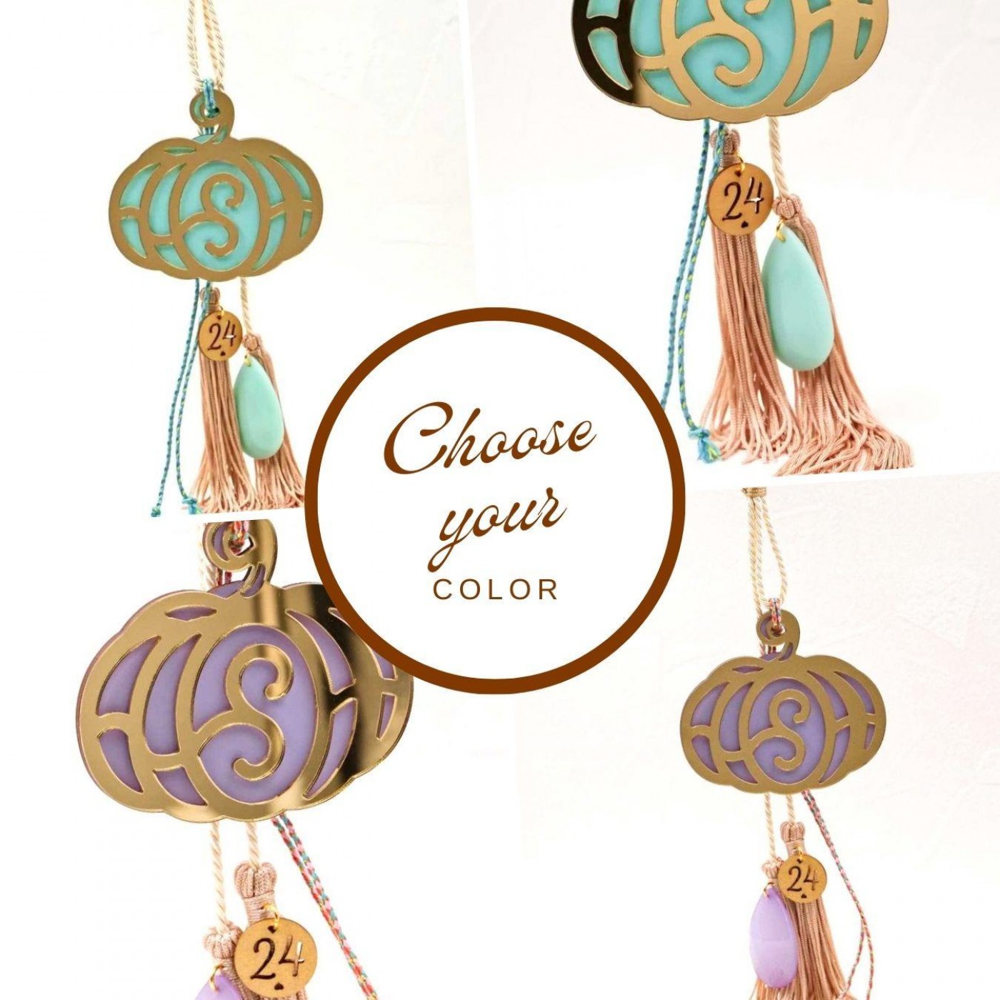 Hanging Lucky Charm Pumpkin